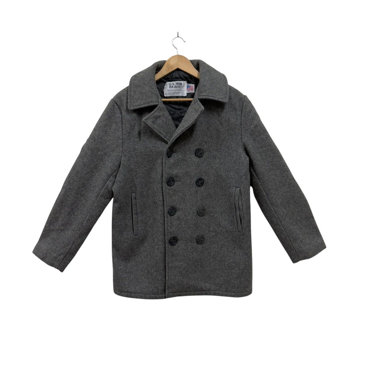 Schott NYC Clothing | US 740N Pea Navy Jacket