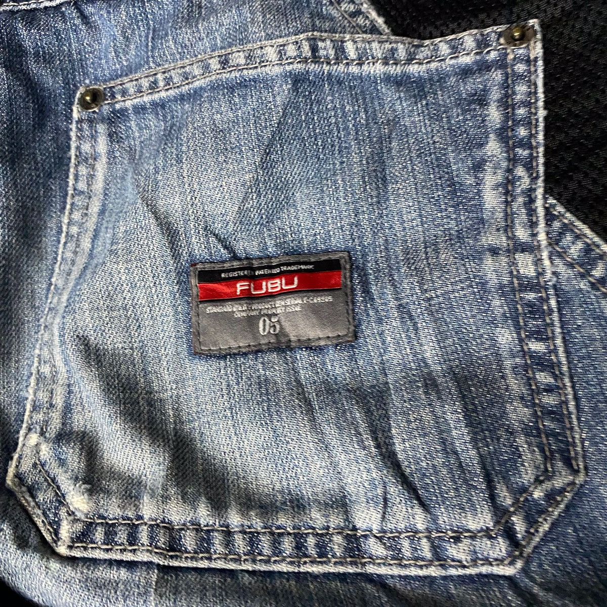 Hysteric Glamour Fubu Collection - Flared Double Knee Straight Cut Jeans Lgb Size US 34 / EU 50 - 18 Thumbnail