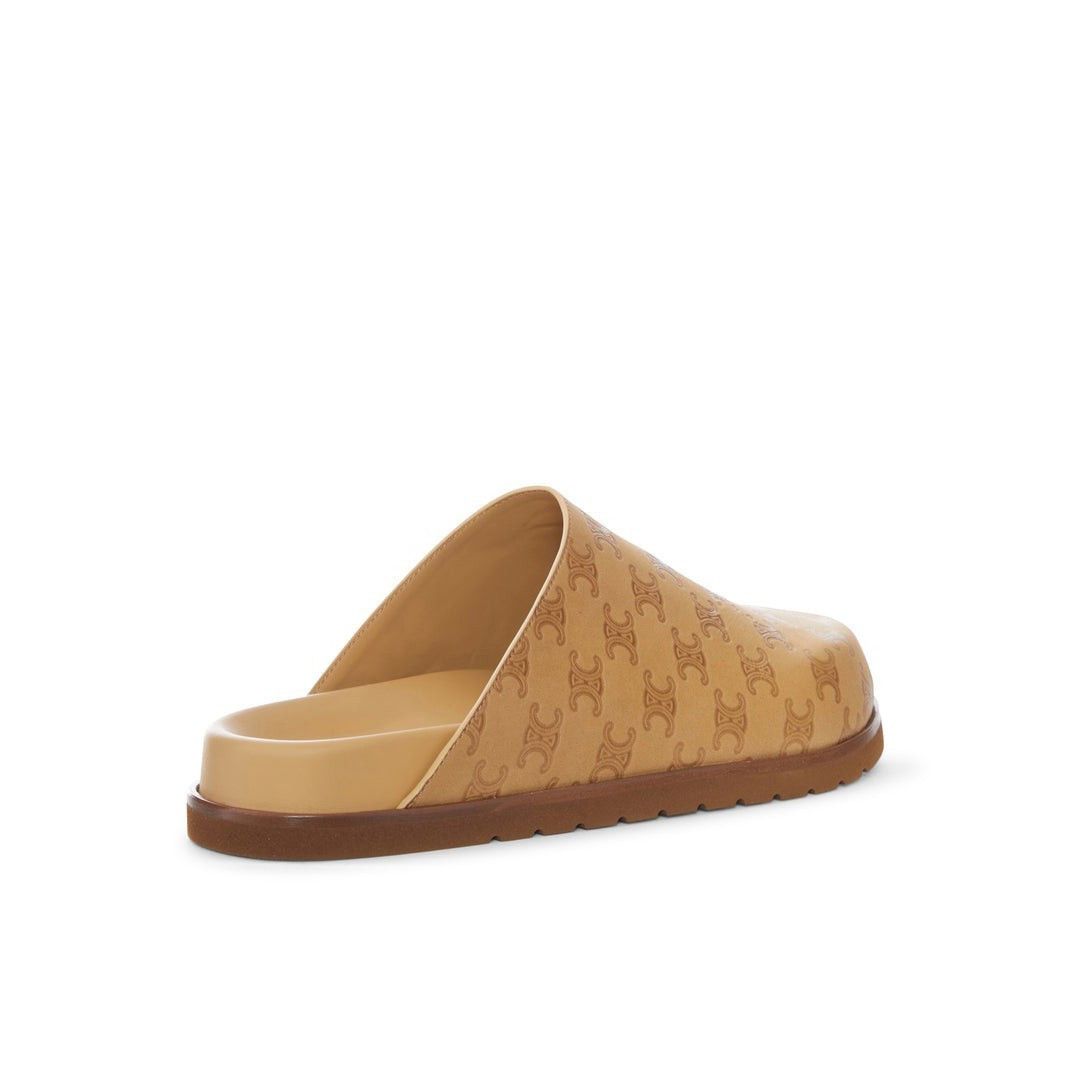 Celine CELINE Pitea $990 Dark beige Slides New & Authentic (Men's s Size US 9 / EU 42 - 2 Thumbnail