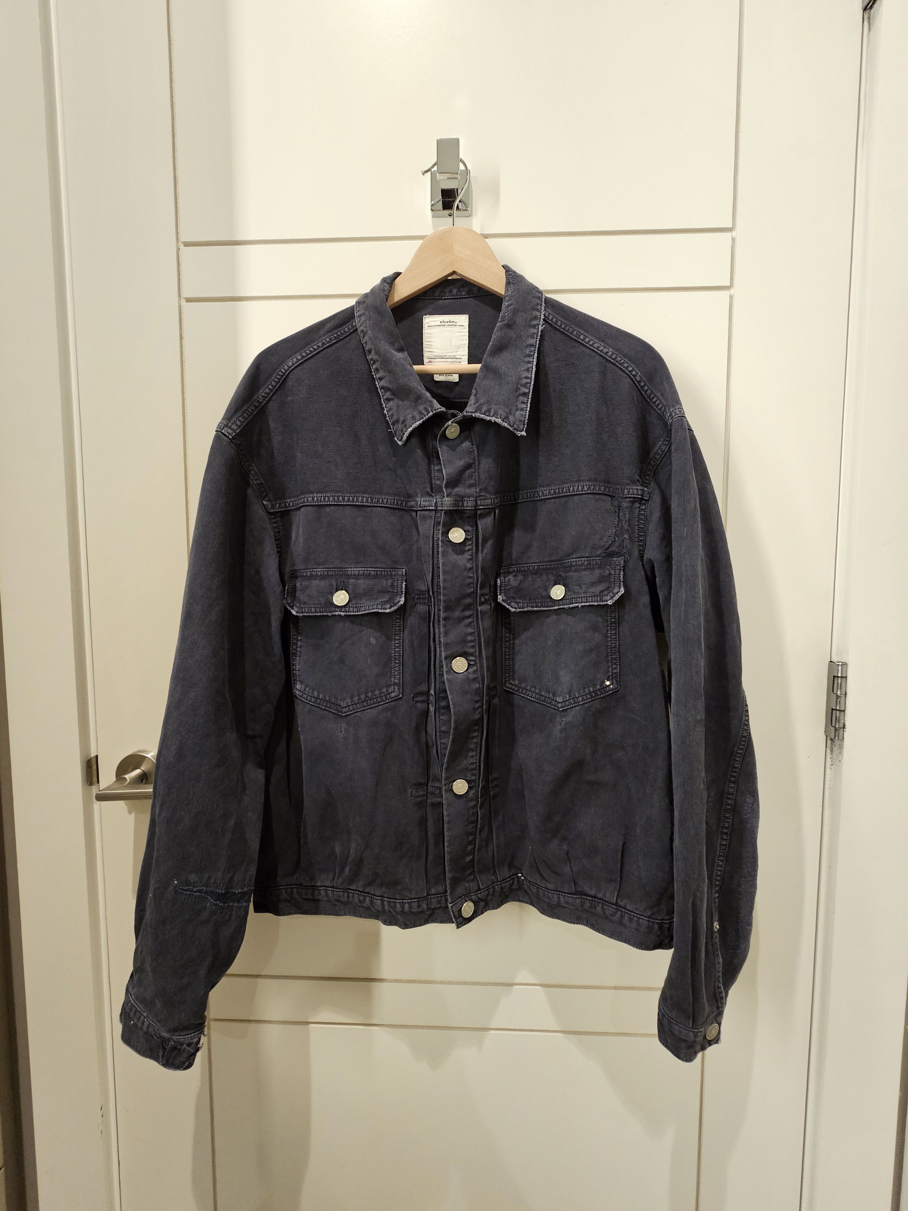 Visvim 101XX JKT Crash - Dry Pique | Grailed