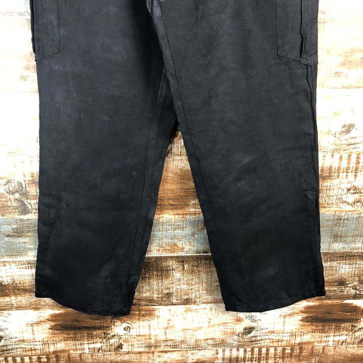 Fendi DL Fendi Jeans Black Cargo Multipocket Pants #A2595 Size US 26 / EU 42 - 6 Thumbnail