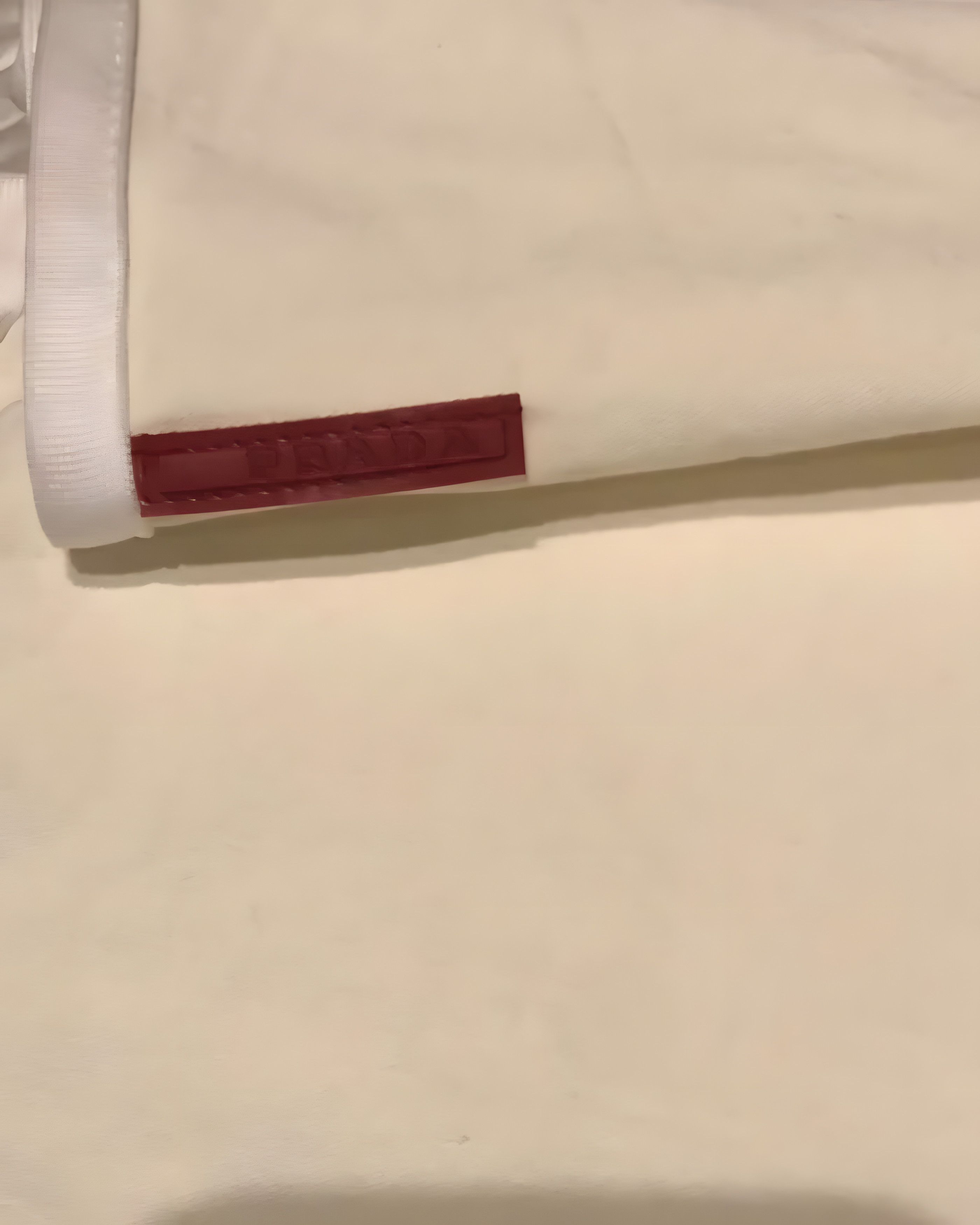 Prada Prada White Double Panel Zip Skirt w/ Modular Details 2000s Size 27" / US 4 / IT 40 - 4 Thumbnail