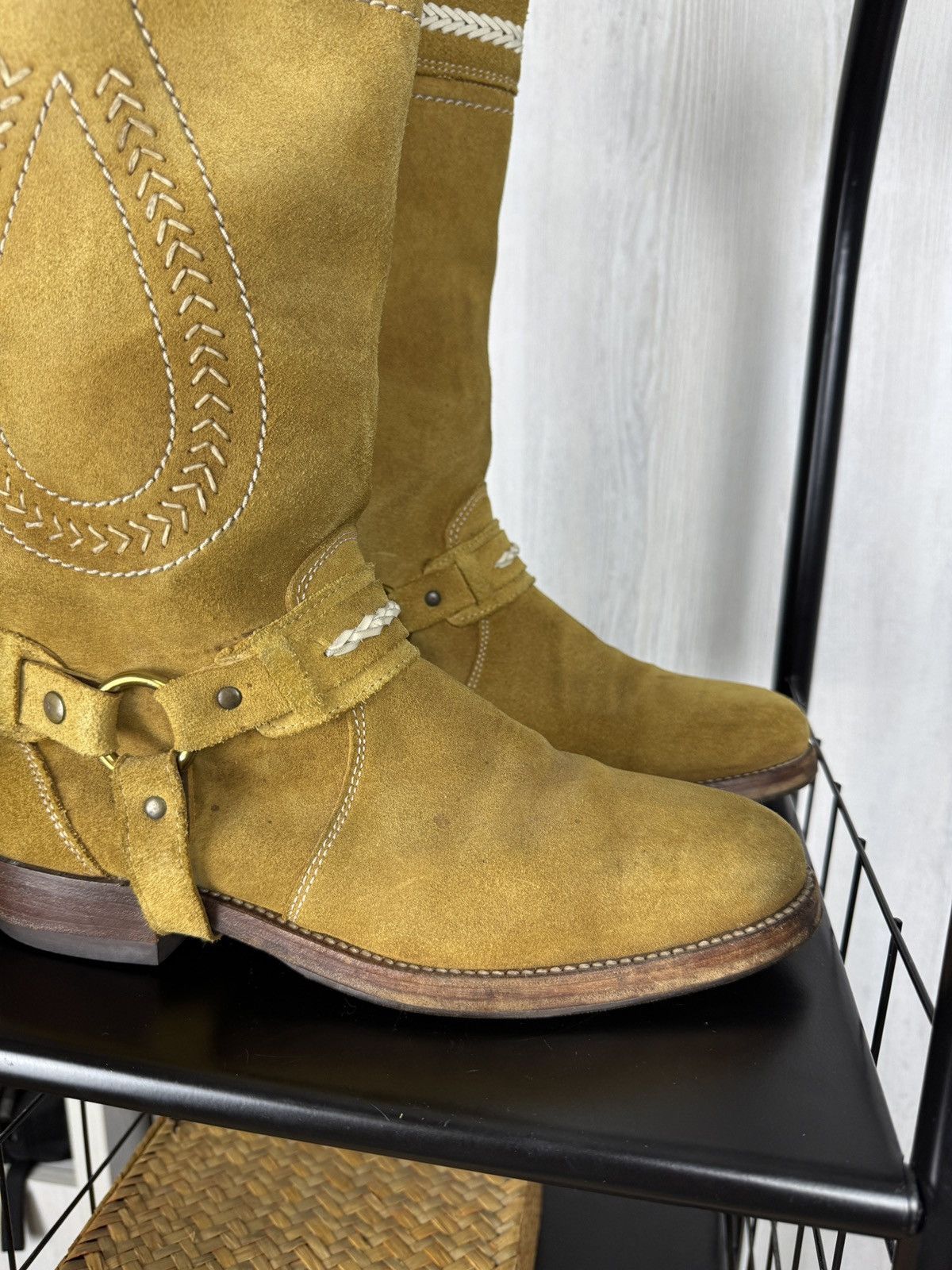 Sancho Boots Sancho Boots Handmade in Spain Western Riding Cowboys boots Size US 10 / IT 40 - 4 Thumbnail