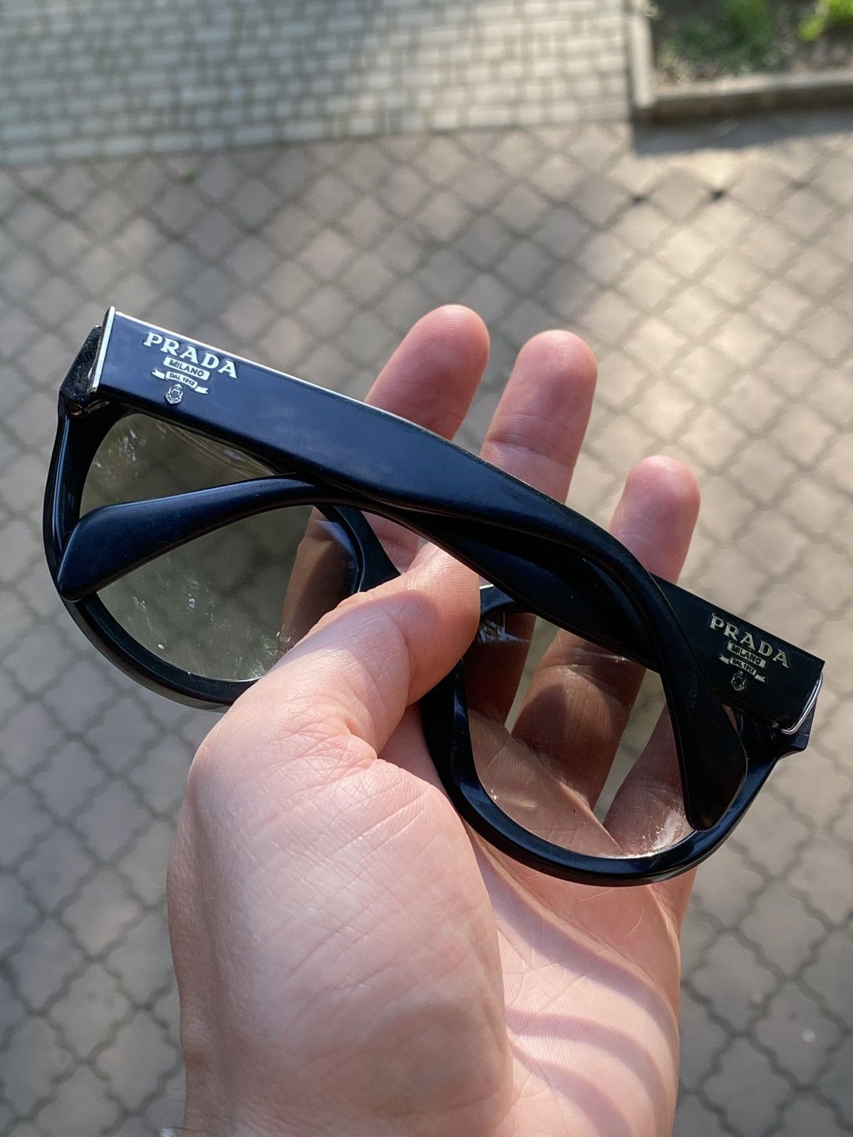 Prada × Vintage Vintage Prada Milano wmns sunglasses Size ONE SIZE - 4 Thumbnail
