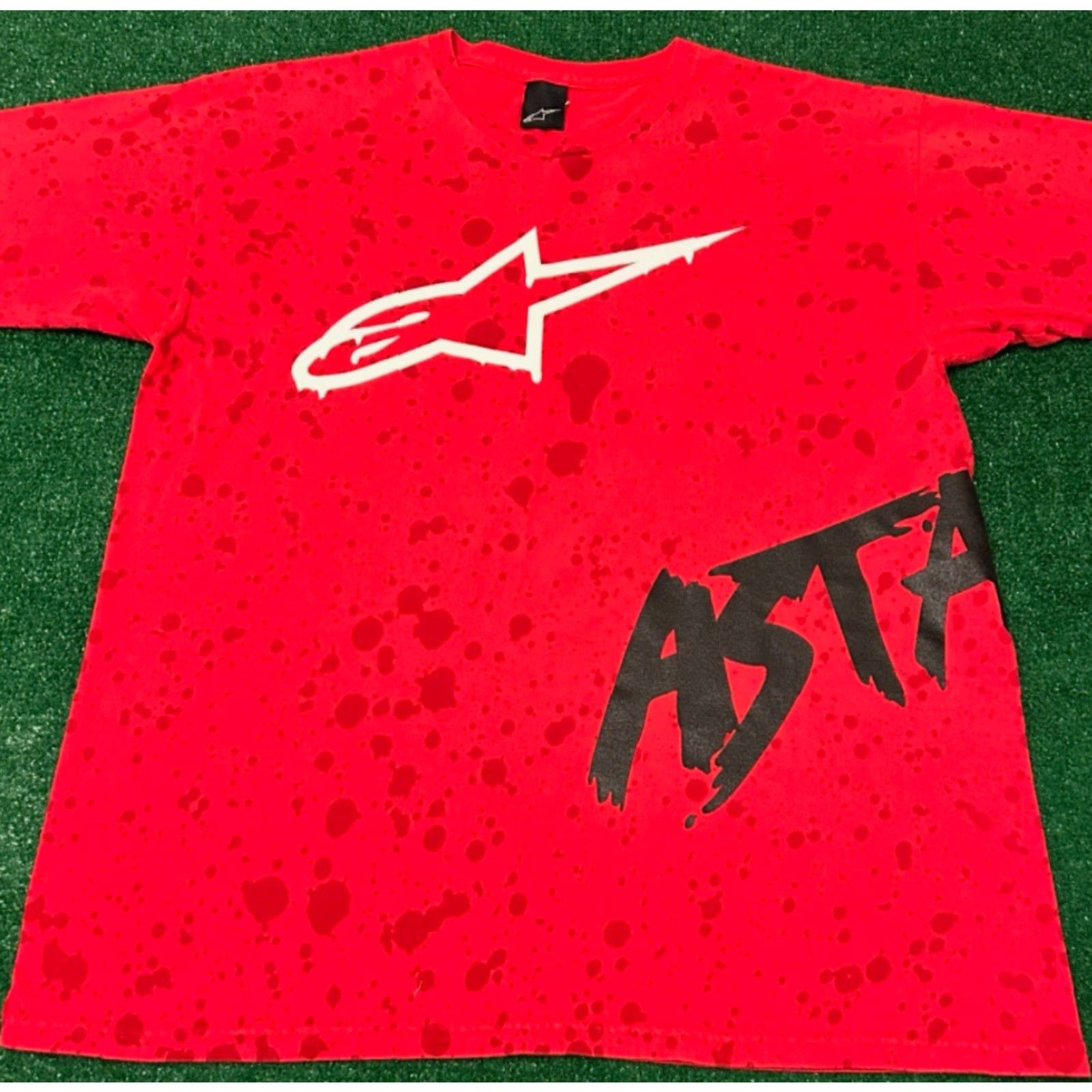 Alpinestars VINTAGE Alpine Stars All Over Print VTG Shirt Mens L Red Grunge 90s Y2K Punk Motocross Skater Hip Hop Moto Shirt Mens L Size US L / EU 52-54 / 3 - 5 Thumbnail