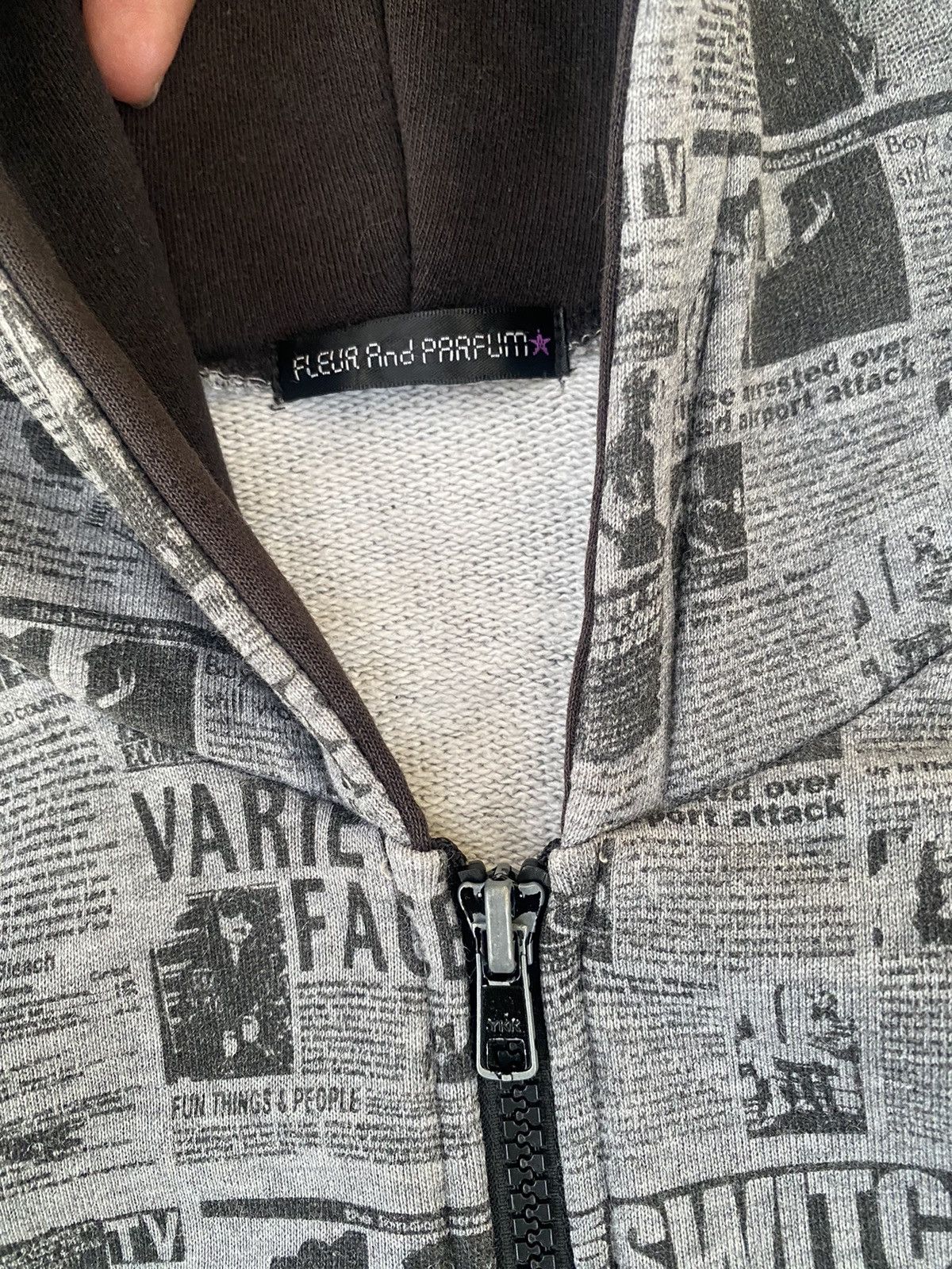 If Six Was Nine Fleur and Parfum Archival Japanese Brand Zip Up Hoodie Size US XS / EU 42 / 0 - 7 Thumbnail
