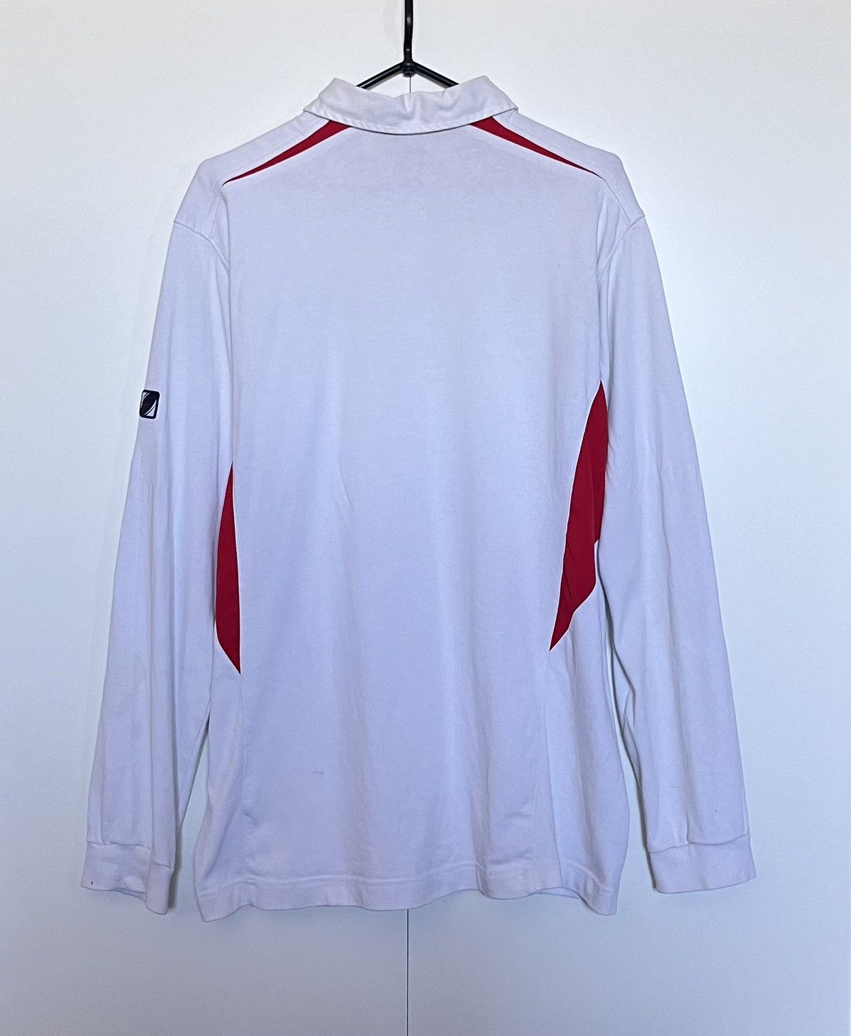 Nike × Vintage 🏴󠁧󠁢󠁥󠁮󠁧󠁿Vintage 00s Nike England Rugby League Polo Sweatshirt Size US XL / EU 56 / 4 - 2 Thumbnail