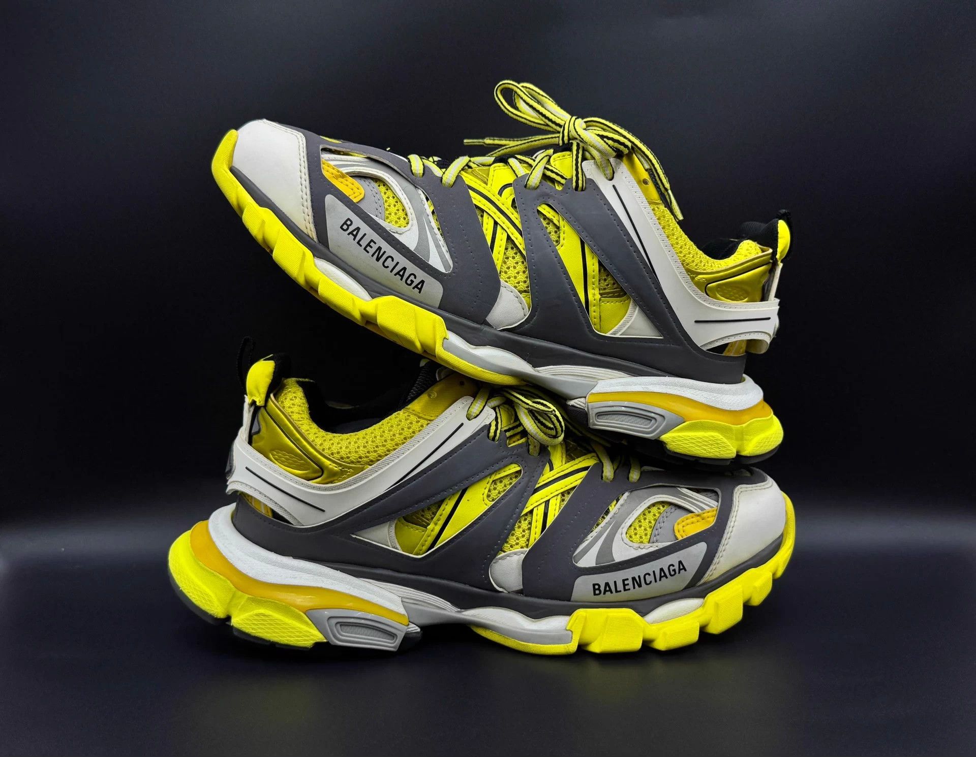 Balenciaga Balenciaga Track yellow men's low-top dad shoe Size US 8 / EU 41 - 3 Thumbnail