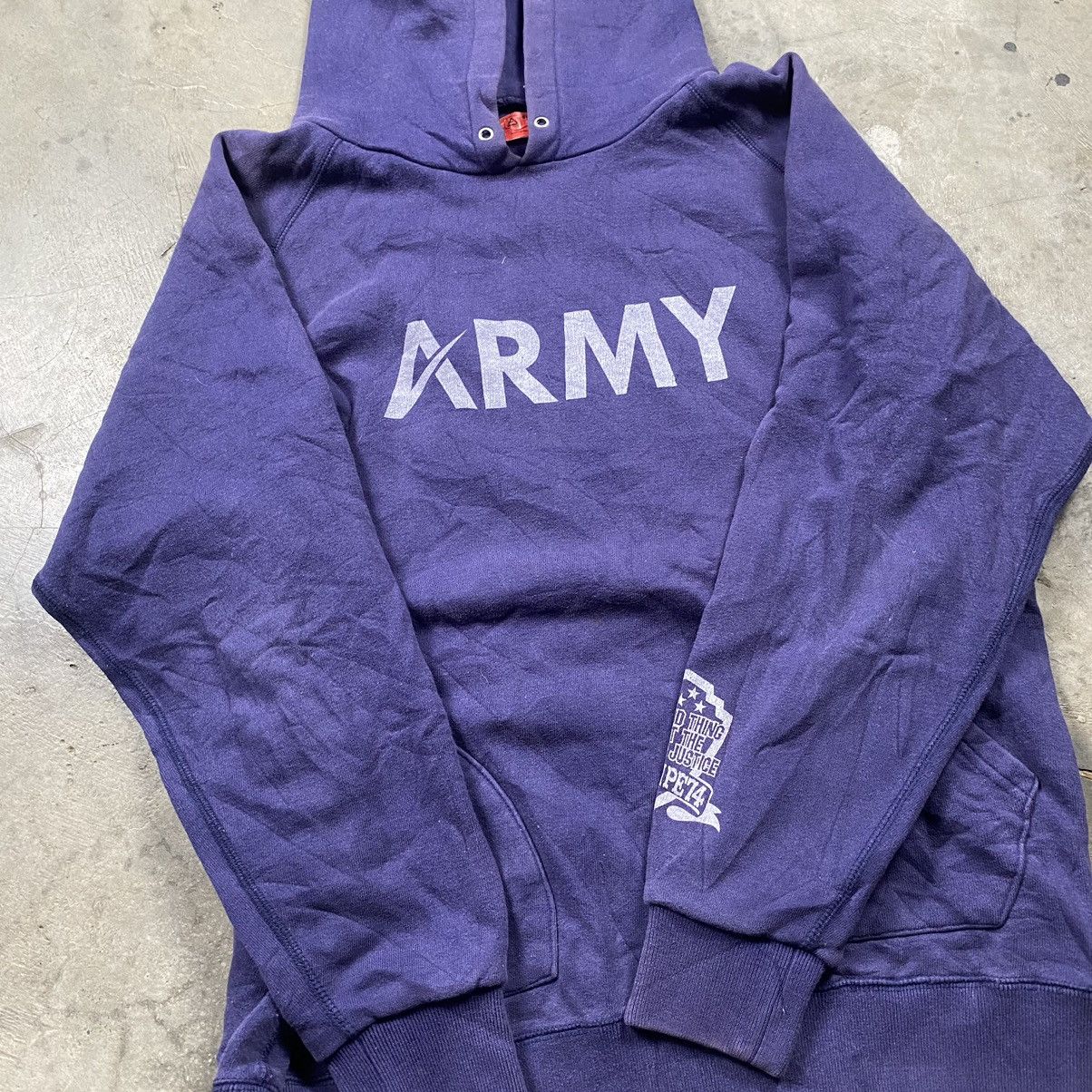 Japanese Brand Rare y2k Sideswipe Japan Army Heavyweight Pullover Size US L / EU 52-54 / 3 - 4 Thumbnail