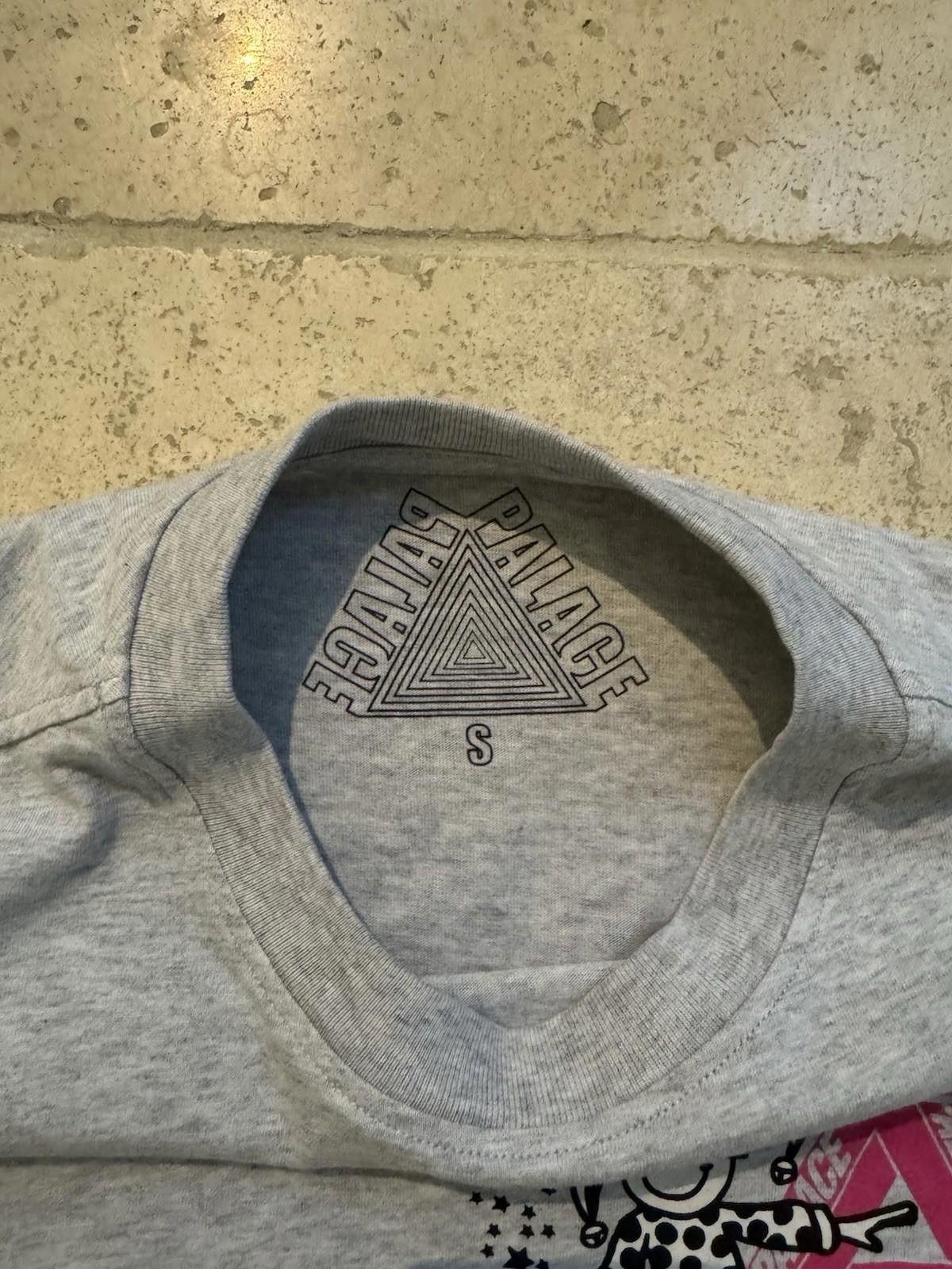 Palace 2023 Palace Derek Garage T-Shirt 'Grey Marl' Size Small Size US S / EU 44-46 / 1 - 3 Thumbnail