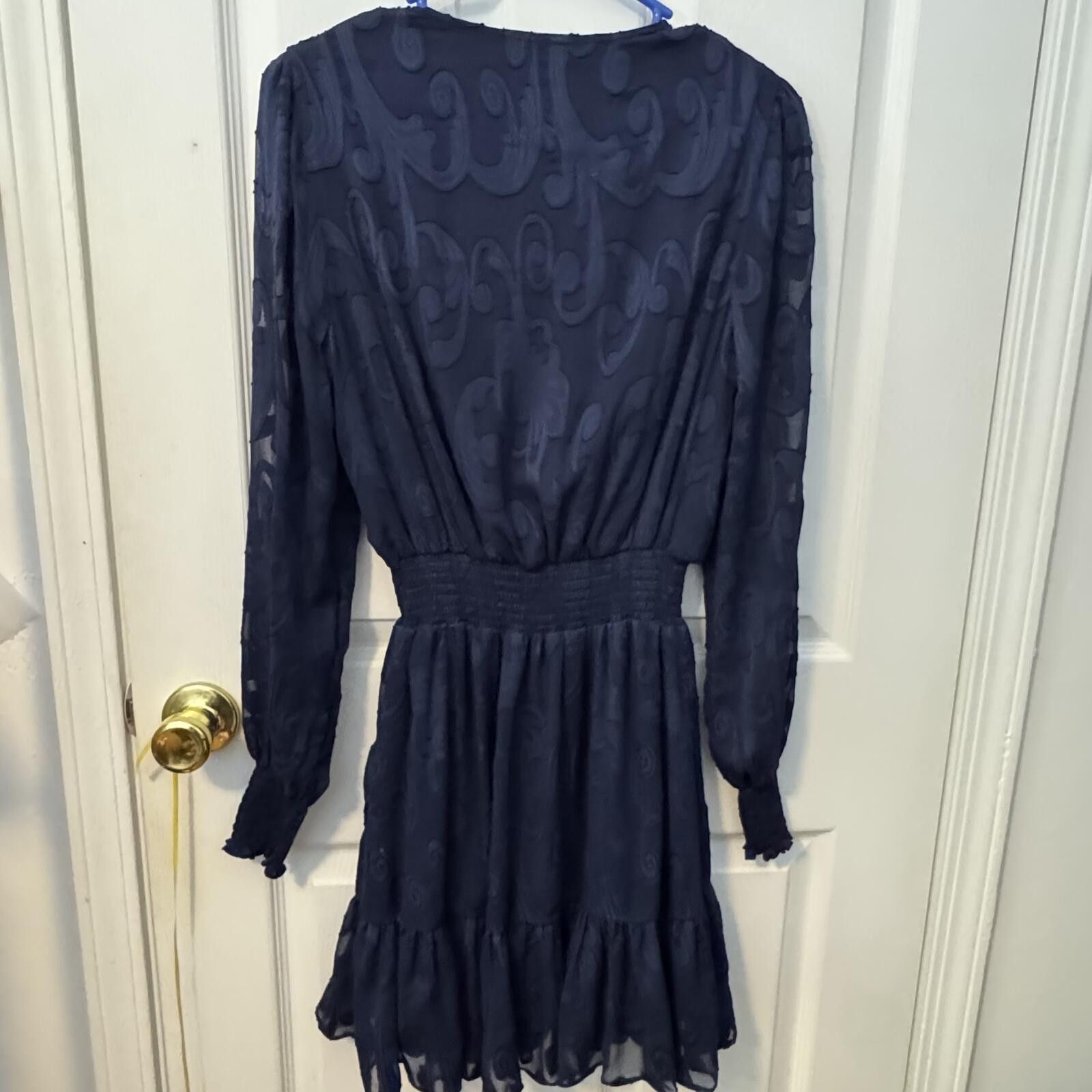 Other Lilly Pulitzer Cristiana Long Sleeve-True Navy-Size 6 Size M / US 6-8 / IT 42-44 - 3 Thumbnail