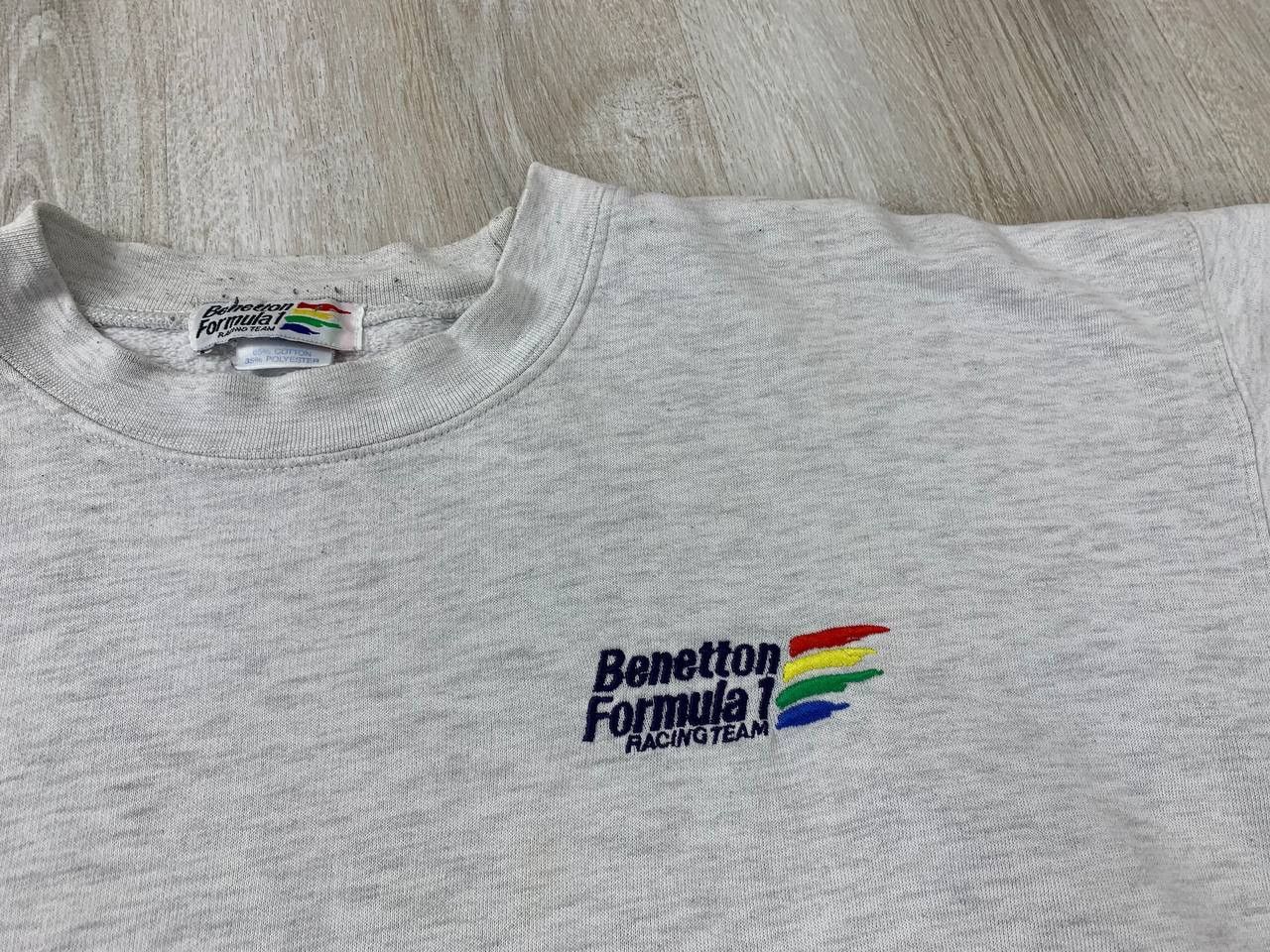 Vintage Mens vintage sweatshirt Benetton Formula 1 Size X Large Size US XL / EU 56 / 4 - 4 Thumbnail