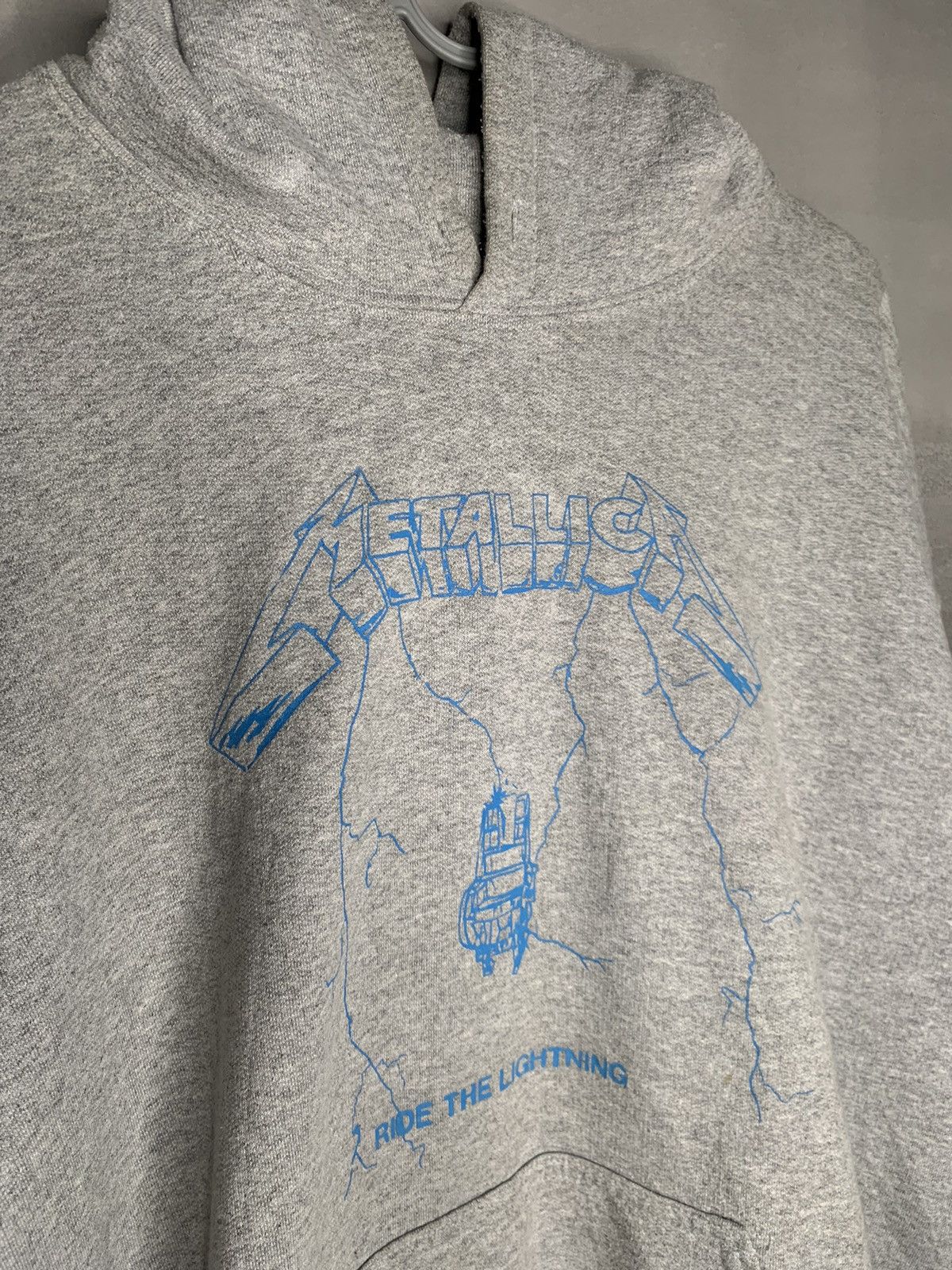Gildan Metallica Ride The Lightning Hoodie Size US L / EU 52-54 / 3 - 2 Thumbnail