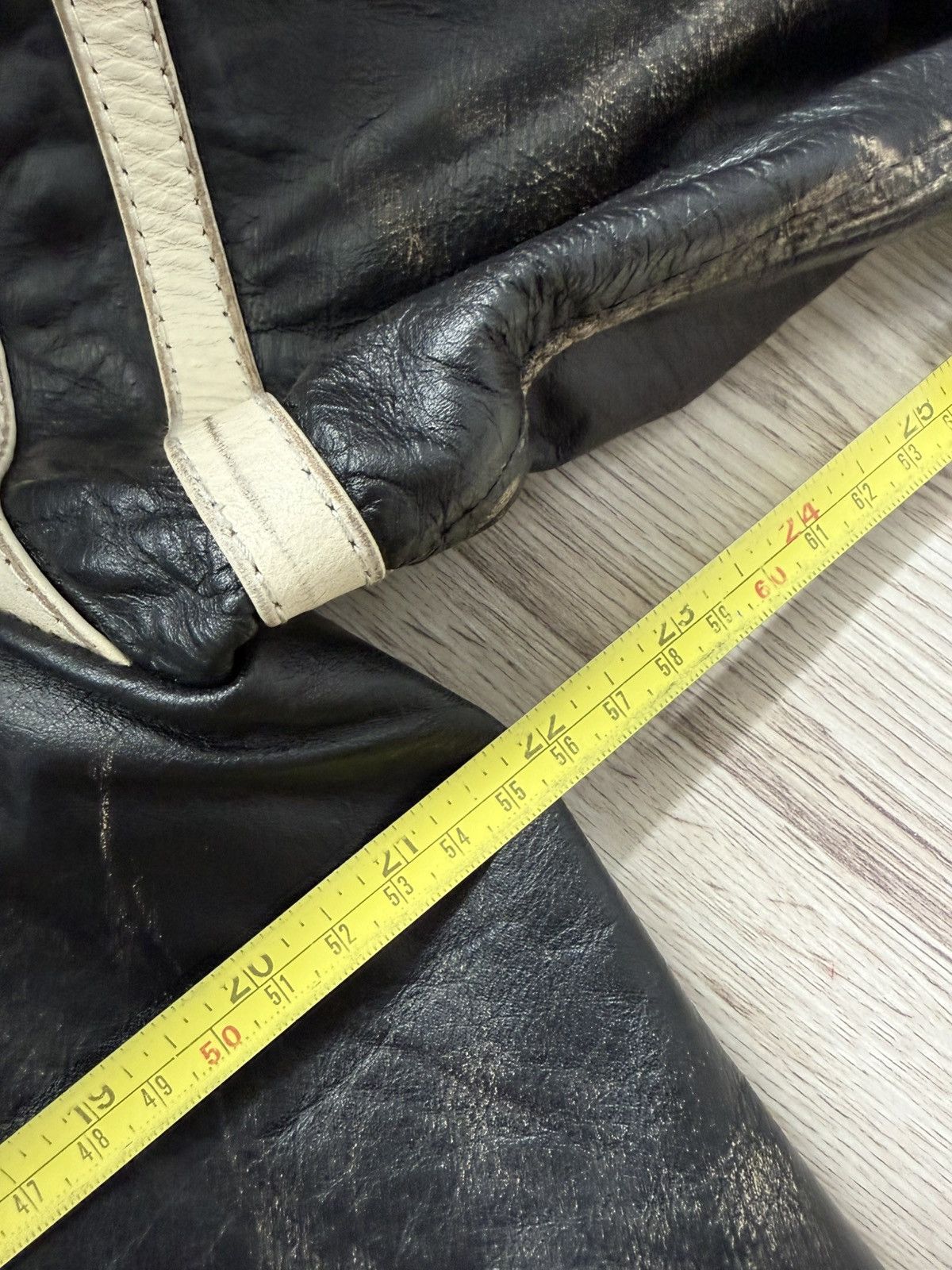 Energie Energie Distressed Leather Biker Jacket Y2K Moto Archive Size US L / EU 52-54 / 3 - 11 Thumbnail