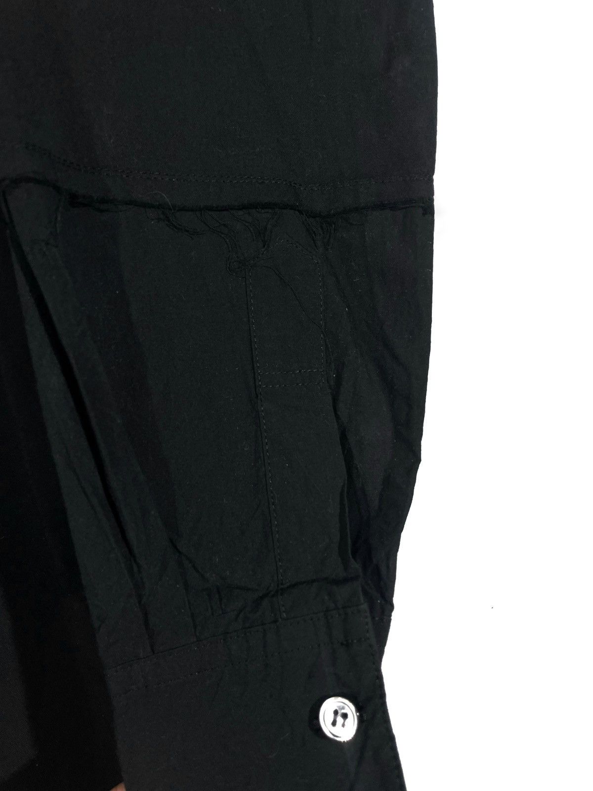 Japanese Brand Extended Long Over Black Shirt Men Size L Made In Japan Size US L / EU 52-54 / 3 - 4 Thumbnail