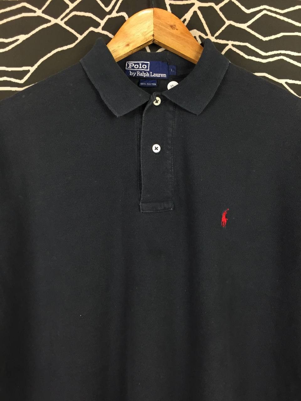 Polo Ralph Lauren Vtg Polo Ralph Lauren Pony Logo Casual Pique Polo Shirt Size US L / EU 52-54 / 3 - 3 Thumbnail