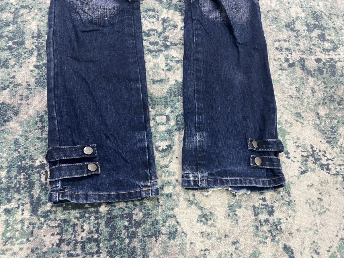 PPFM PPFM Multizipper Double Pocket Tactical Bondage Denim Pant Size US 32 / EU 48 - 4 Thumbnail
