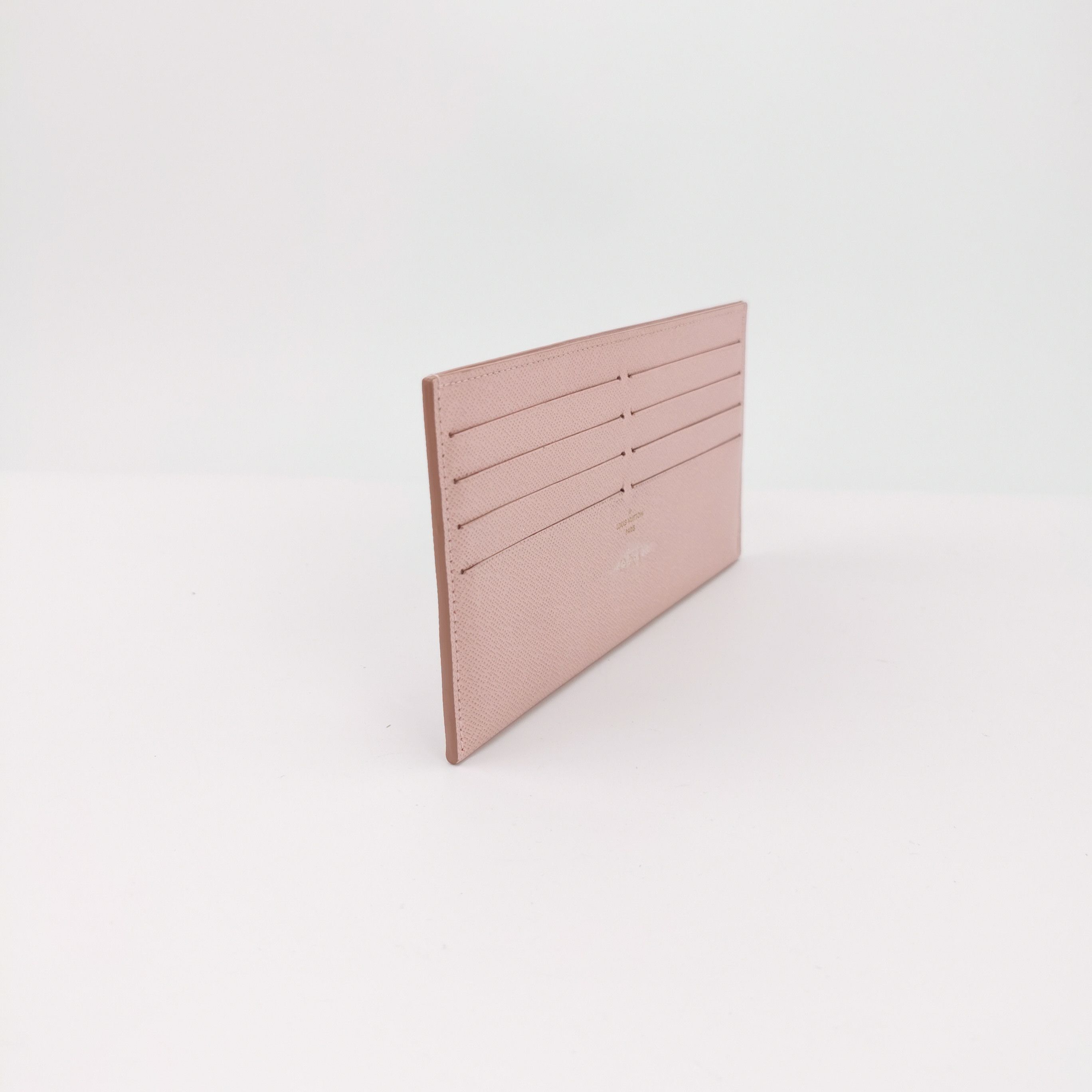 Louis Vuitton Louis Vuitton (LV) Cowhide Solid Color Simple Card Holder - Size ONE SIZE - 2 Thumbnail