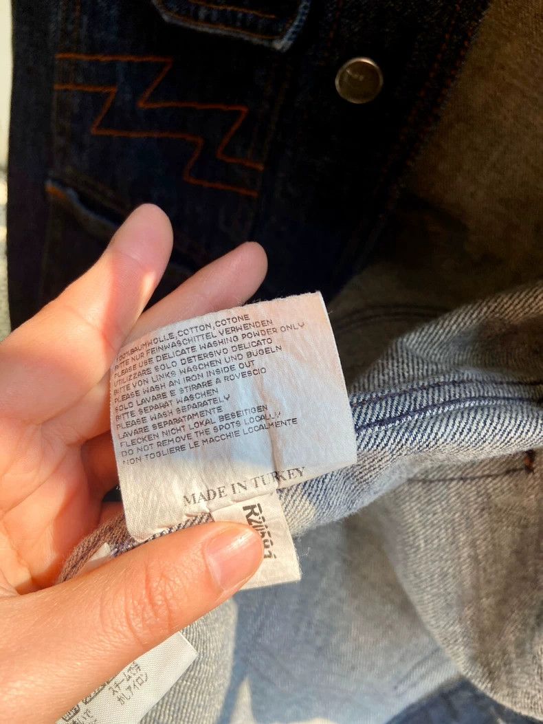 Walter Van Beirendonck walter van beirendonck Lightning denim jacket. Size US S / EU 44-46 / 1 - 8 Thumbnail