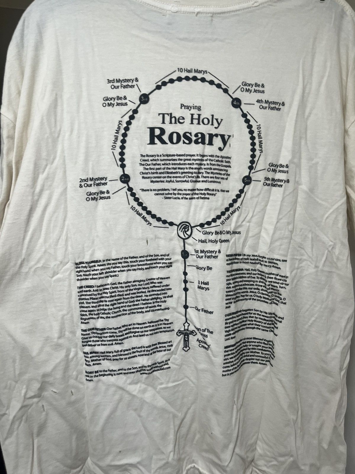 Willy Chavarria Willy Chavarria Reformed Putas Destroyed Easy Tee Sz XL Size US XL / EU 56 / 4 - 9 Thumbnail