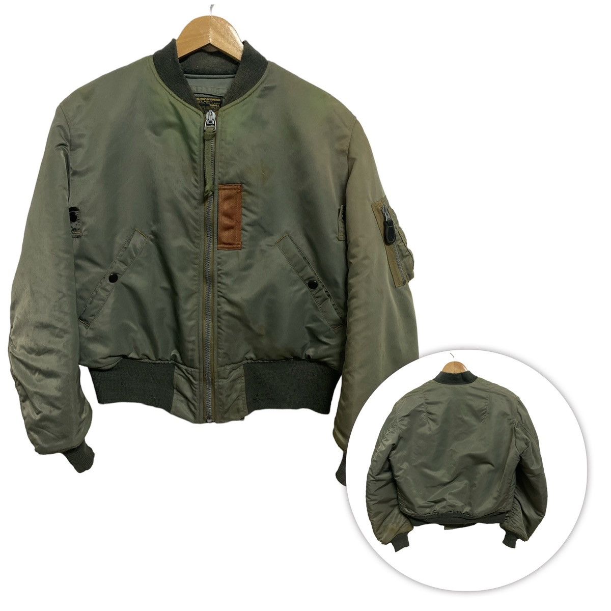 Buzz Rickson's Vintage Buzz Rickson’s Ma-1 Bomber Jacket US Air Force Size US S / EU 44-46 / 1 - 1 Thumbnail