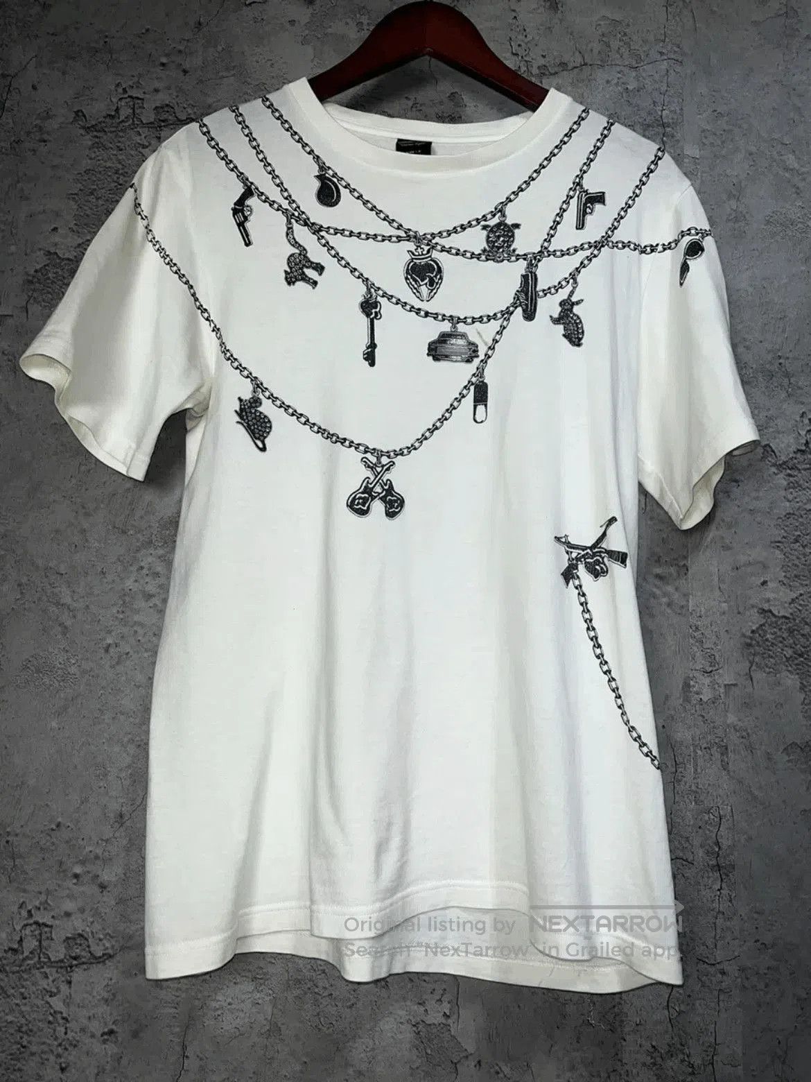 Number (N)ine Sz 3 Number Nine 01SS Chain Print Tee. Size US L / EU 52-54 / 3 - 5 Thumbnail