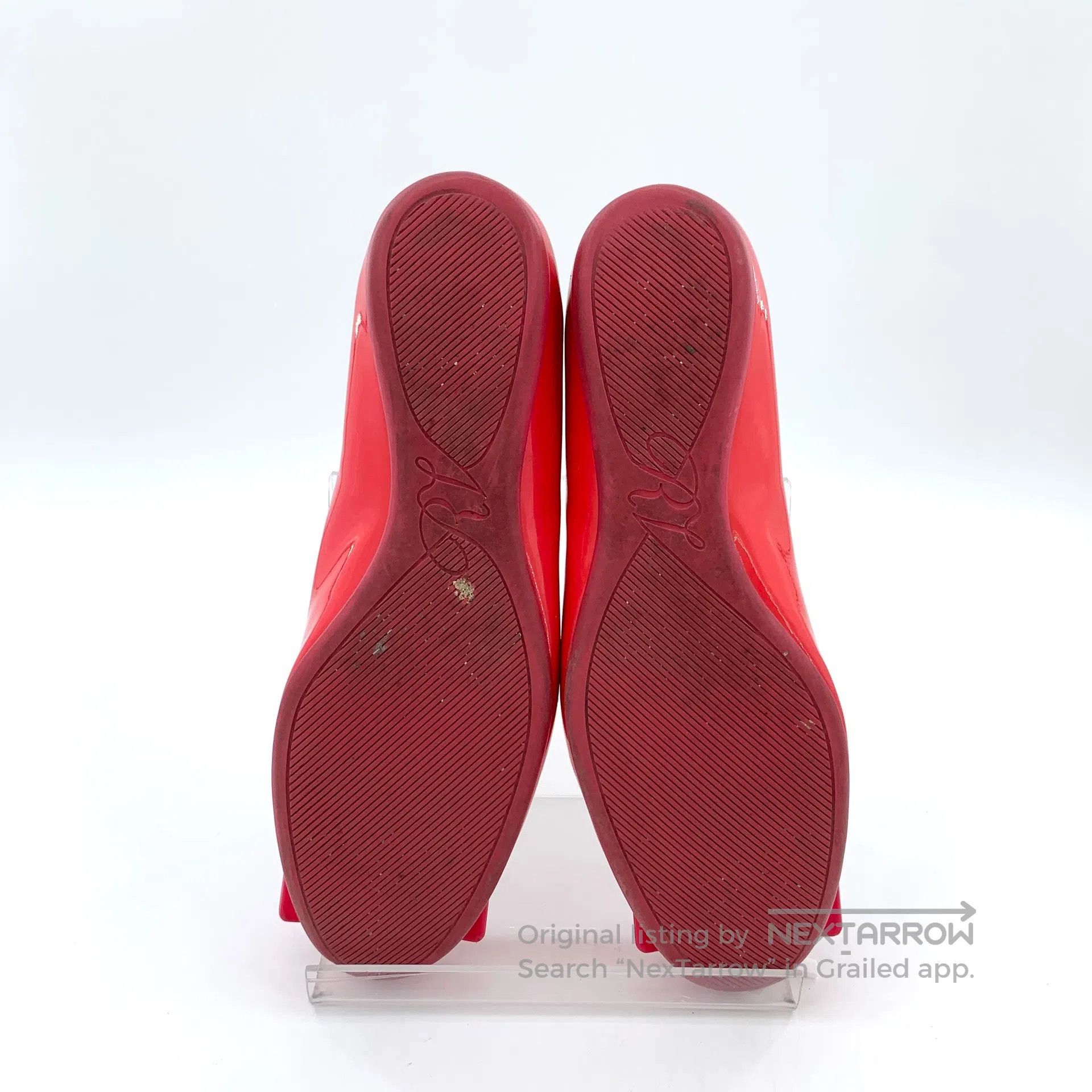 Roger Vivier Roger Vivier Red Patent Leather Buckle Casual Flat Loafers Size US 5.5 / IT 35.5 - 5 Thumbnail