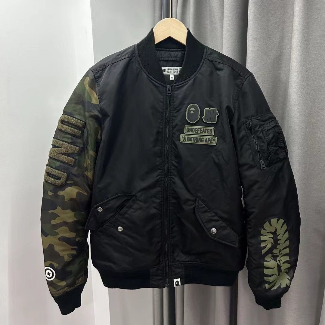 Bape BAPE UND SHARK MA-1 JACKET Size US M / EU 48-50 / 2 - 1 Thumbnail