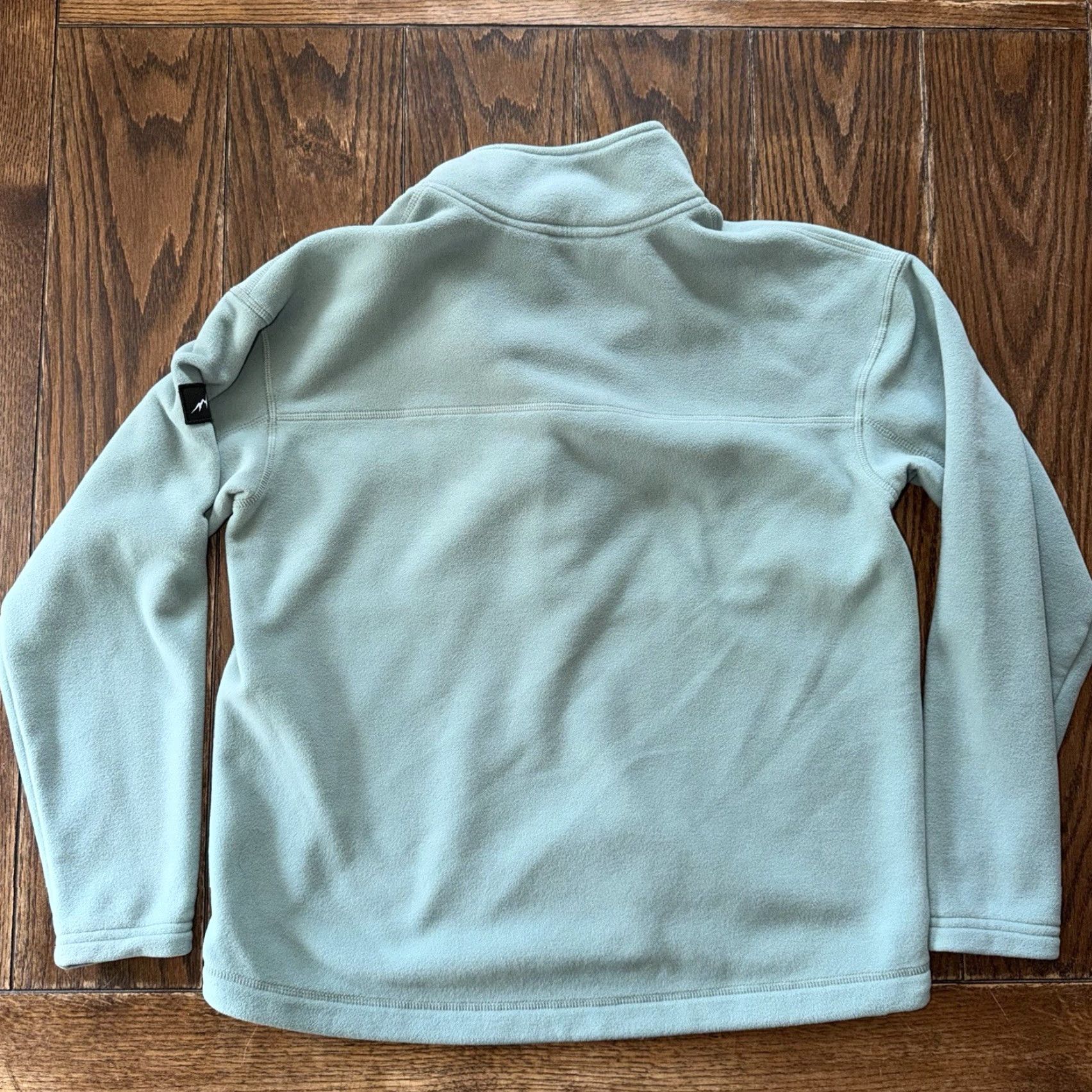 Vintage DOPE Dope Snow Comfy Fleece Pullover Jacket 1/2 Button Green M Women Long Sleeve Lightweight Collared Snap Vintage No? Size M / US 6-8 / IT 42-44 - 5 Thumbnail