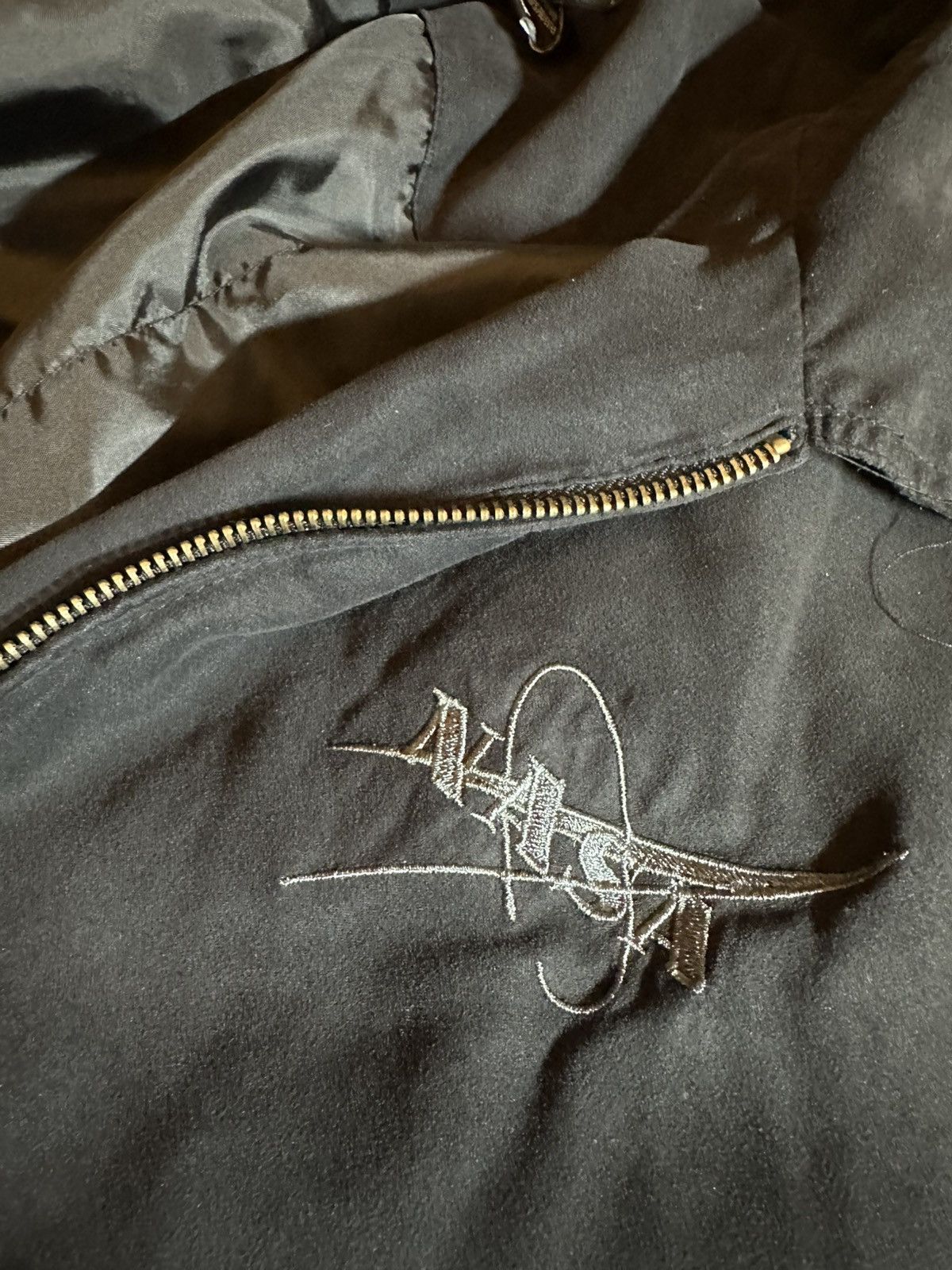 Vintage Vintage NASA suede bomber jacket Size US L / EU 52-54 / 3 - 6 Thumbnail
