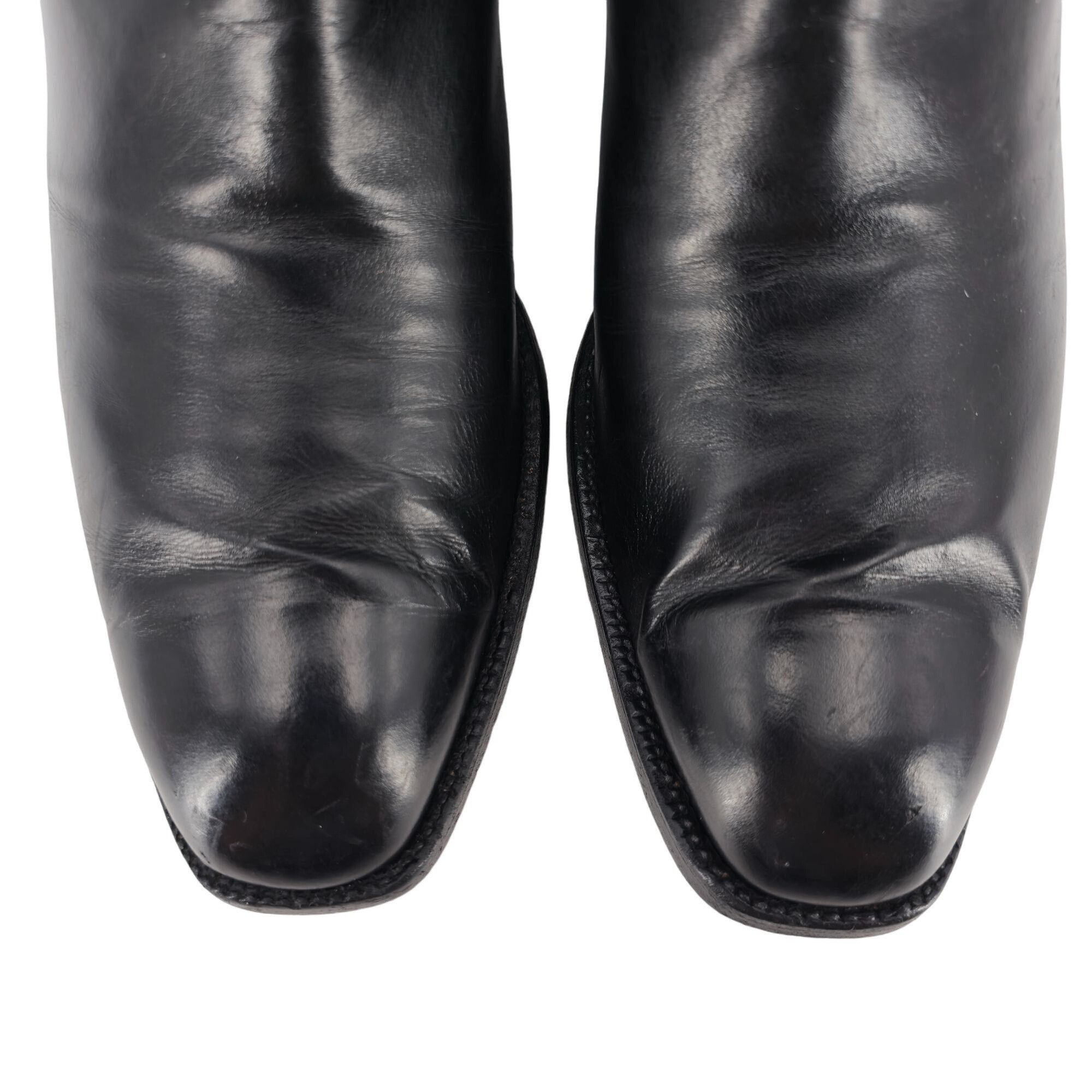 Lucchese Lucchese San Antonio FrenchToe 1984 Men 11.5E Black Leather Size US 11.5 / EU 44-45 - 7 Thumbnail