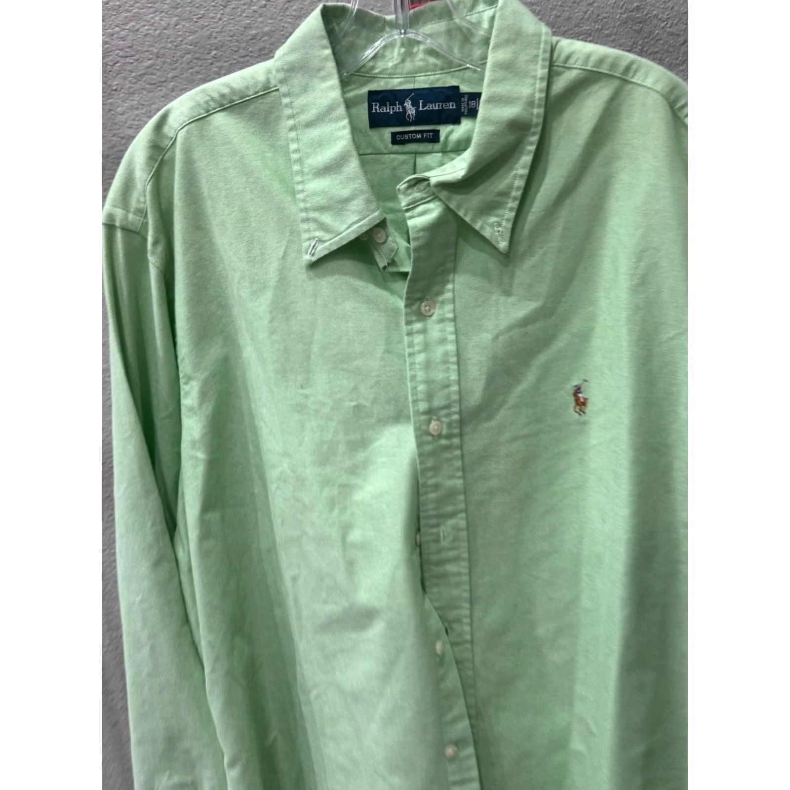 Ralph Lauren Ralph Lauren LONG SLEEVE SHIRT 2XL XXL 18 x 37/38 Men Mulitcolor - 70s? Size US XXL / EU 58 / 5 - 5 Thumbnail