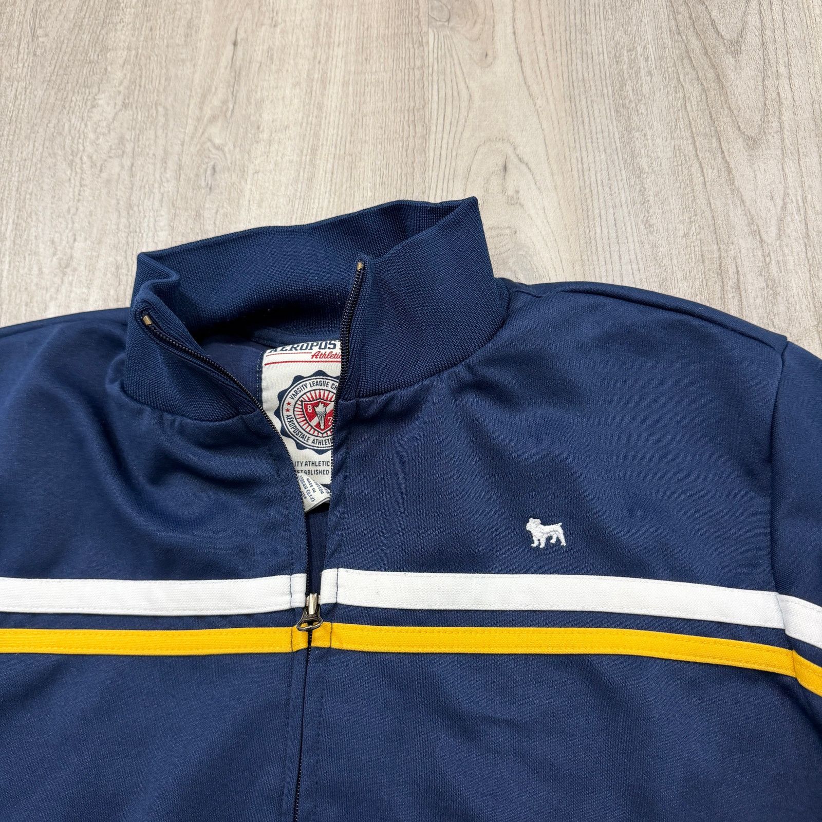 Aeropostale Vintage Aeropostale Track Jacket Men's Extra Large Blue Size US XL / EU 56 / 4 - 3 Thumbnail