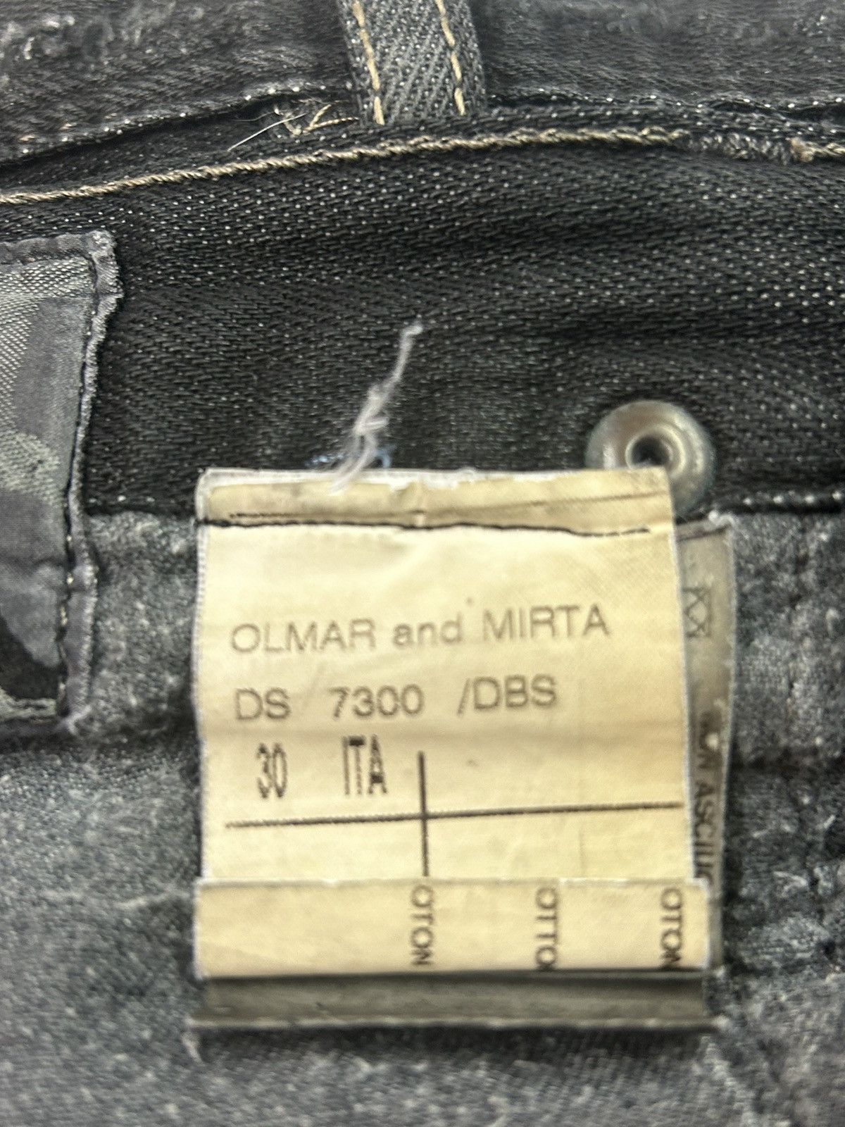 Rick Owens SS 09 ‘Strutter’ Denim Size US 30 / EU 46 - 8 Thumbnail