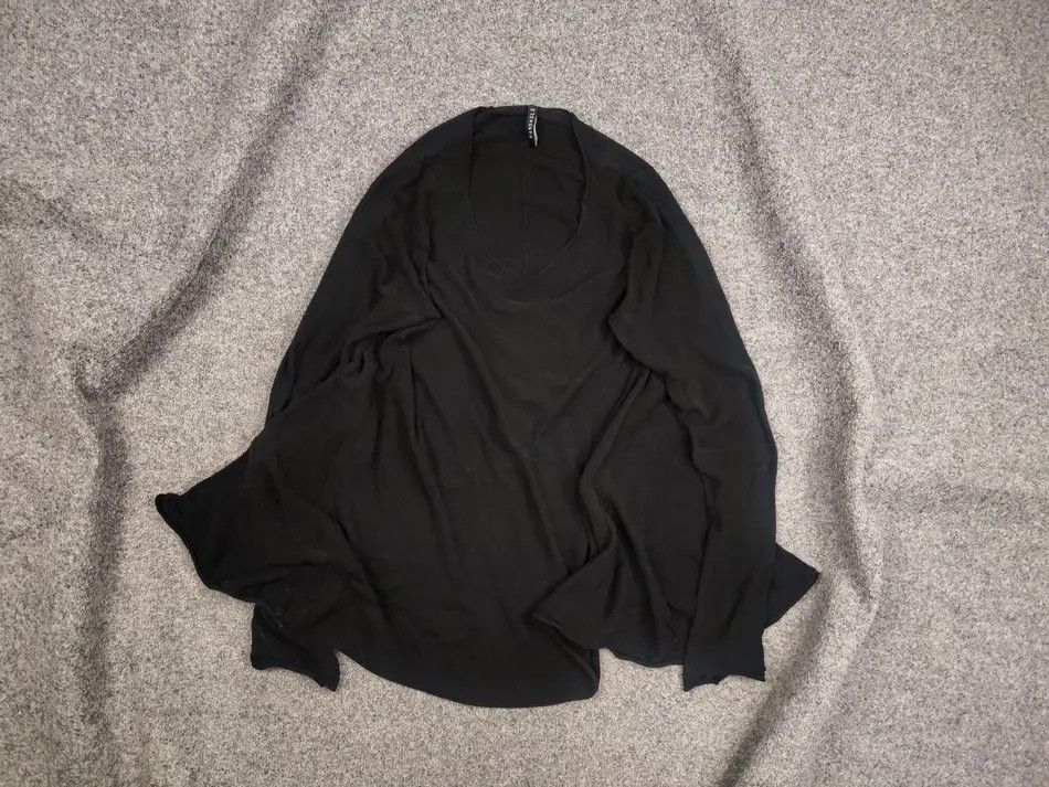 Rundholz Rundholz black label design asymmetric Cotton Light Tunic Size L / US 10 / IT 46 - 1 Thumbnail