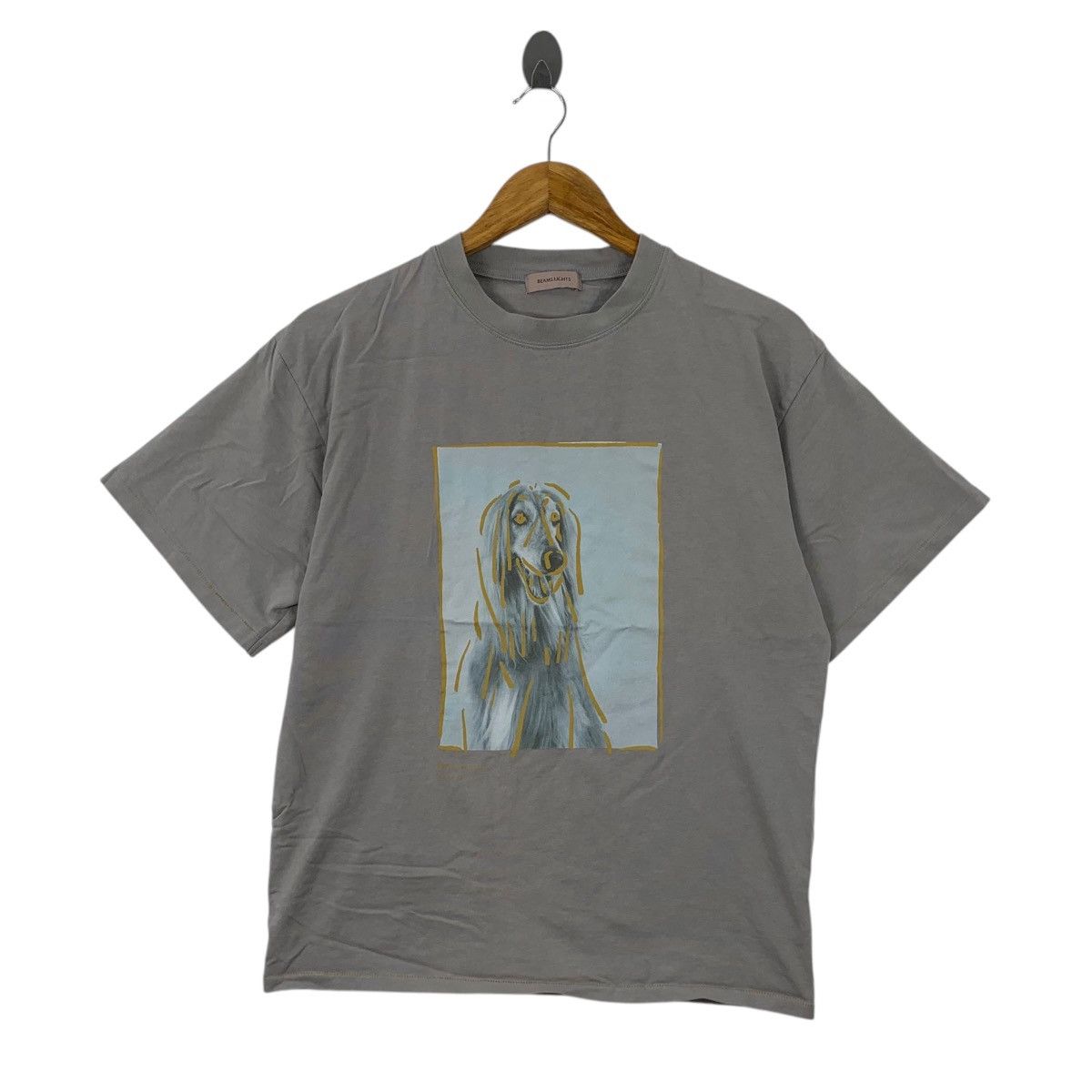 Beams Plus Vintage BEAMS PLUS LIGHTS Collection Dog Tee Shirt Top Size S / US 4 / IT 40 - 1 Thumbnail