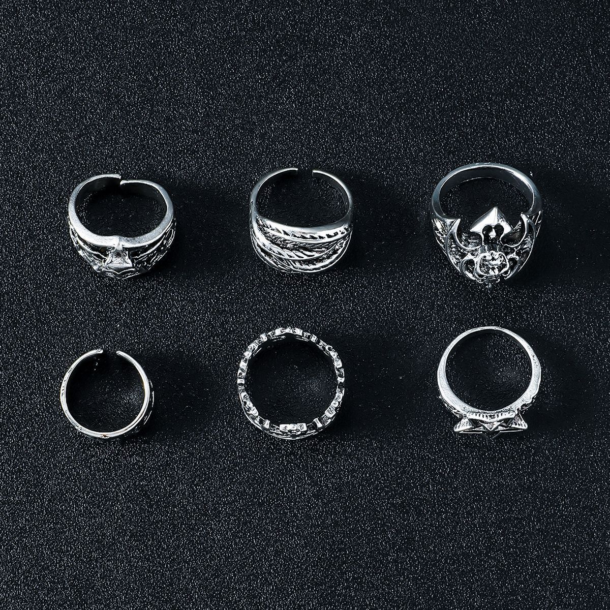 Jewelry Matchless Jewelry Rings Open Size Chrome Ring (Size 7-13) Size ONE SIZE - 4 Thumbnail