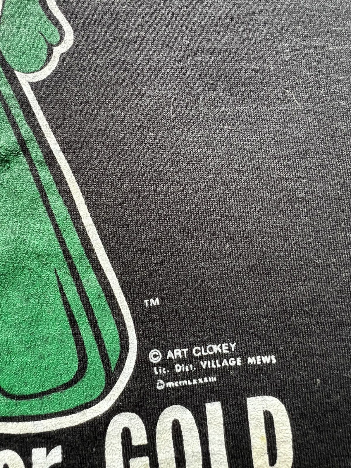 Vintage 1984 Gumby Goes For Gold Summer Olympics Vintage Tee Shirt Size US M / EU 48-50 / 2 - 5 Thumbnail