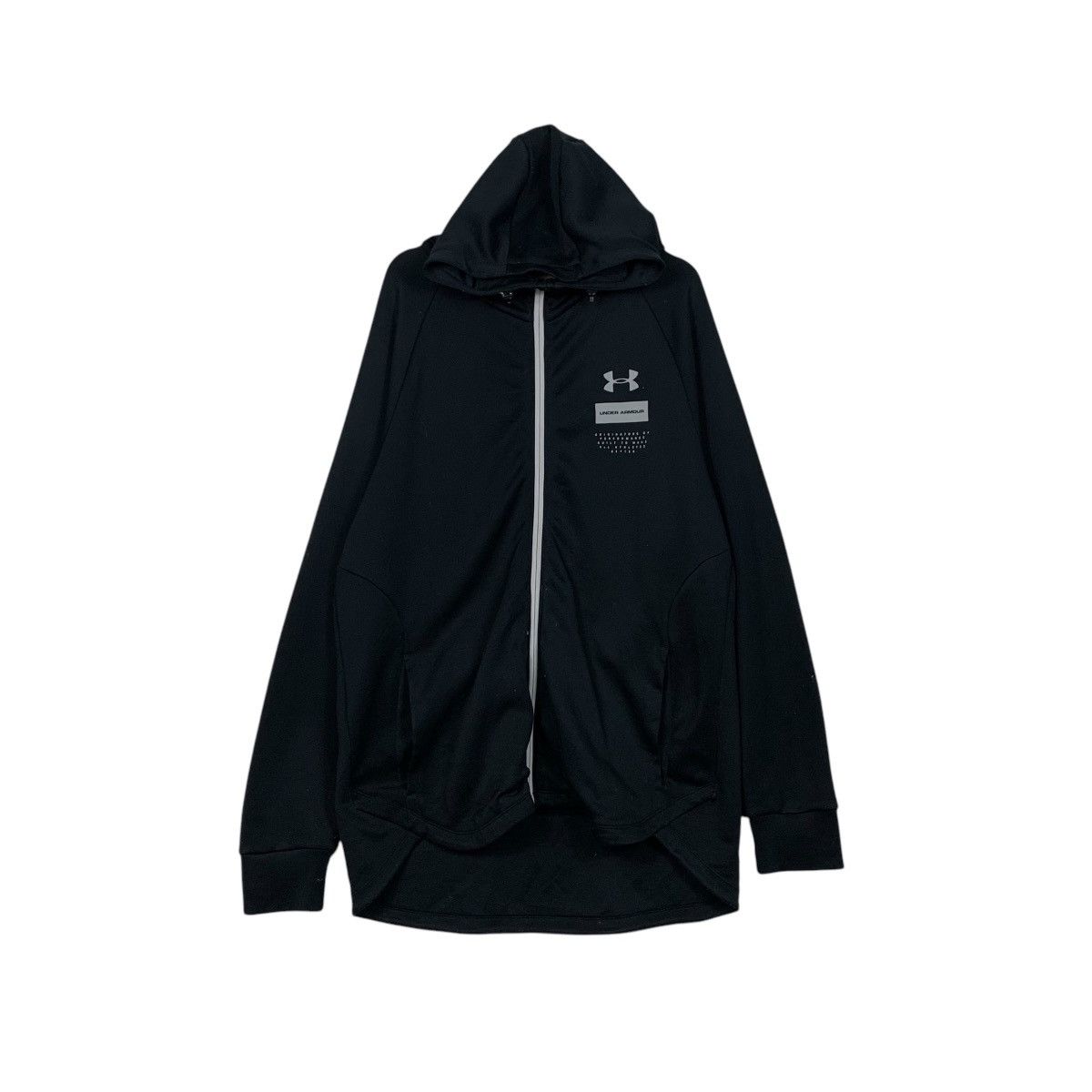 Under Armour UNDER ARMOUR Back Big Logo Zipper Hoodies #2010-C87 Size US XXL / EU 58 / 5 - 4 Thumbnail