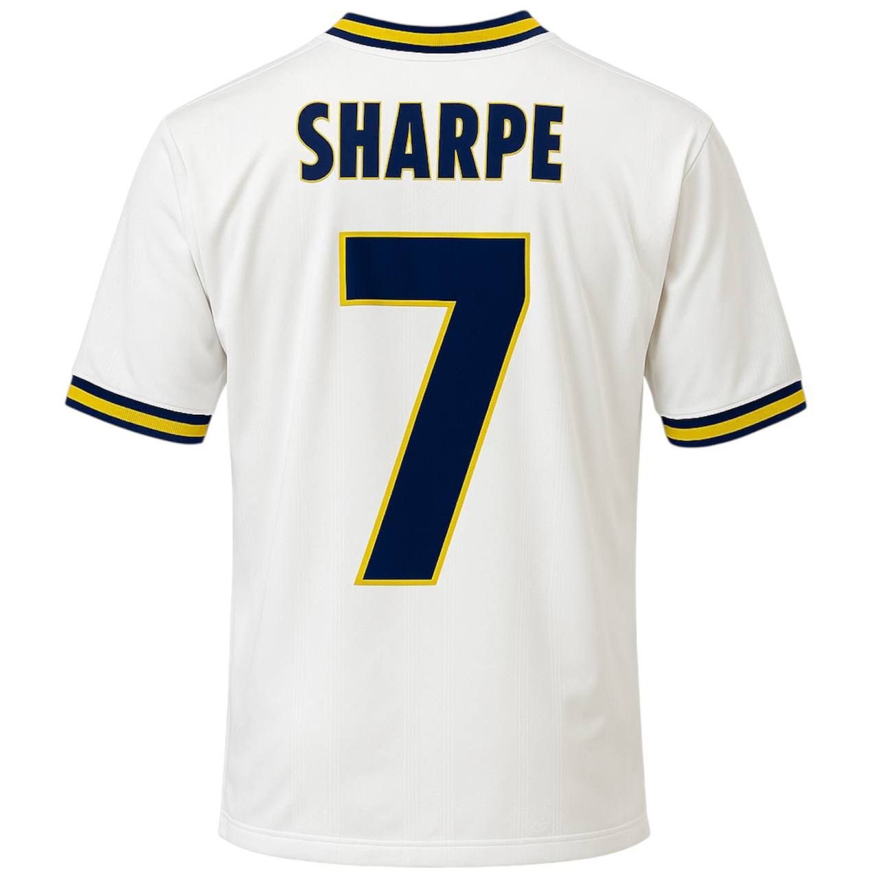 Puma 1996/98 LEEDS UNITED #7 SHARPE HOME SOCCER JERSEY SHIRT M Size US M / EU 48-50 / 2 - 1 Thumbnail