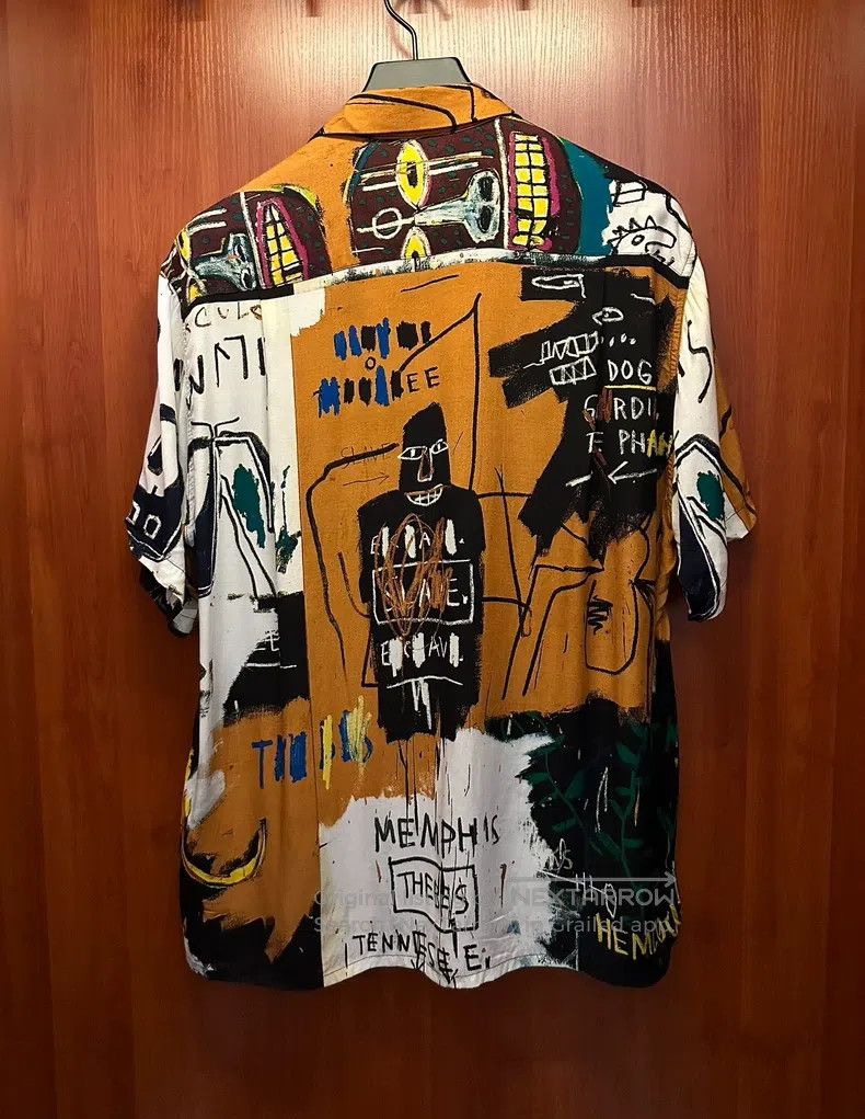 Wacko Maria Wacko Maria Basquet yellow stitching graffiti short-sleeve Size US L / EU 52-54 / 3 - 2 Thumbnail