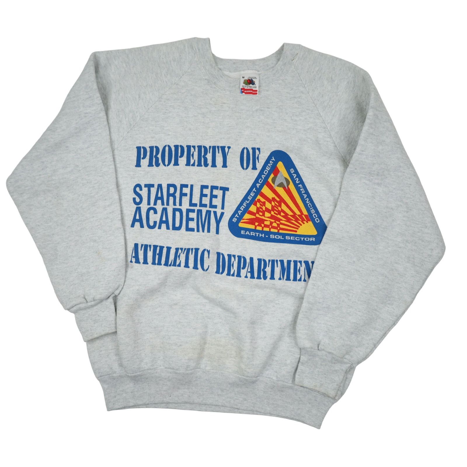 Vintage Vintage Startrek Starfleet Academy Sweatshirt Size US M / EU 48-50 / 2 - 2 Thumbnail