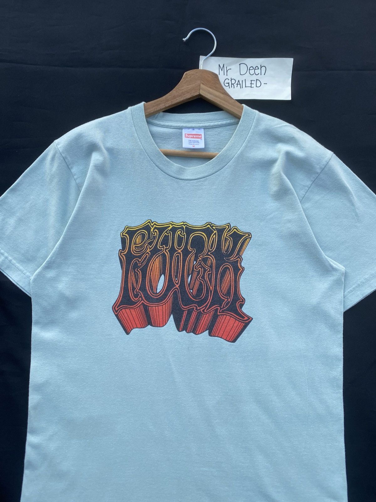 Supreme Rare Supreme Fu(k Tshirt Size US M / EU 48-50 / 2 - 6 Thumbnail