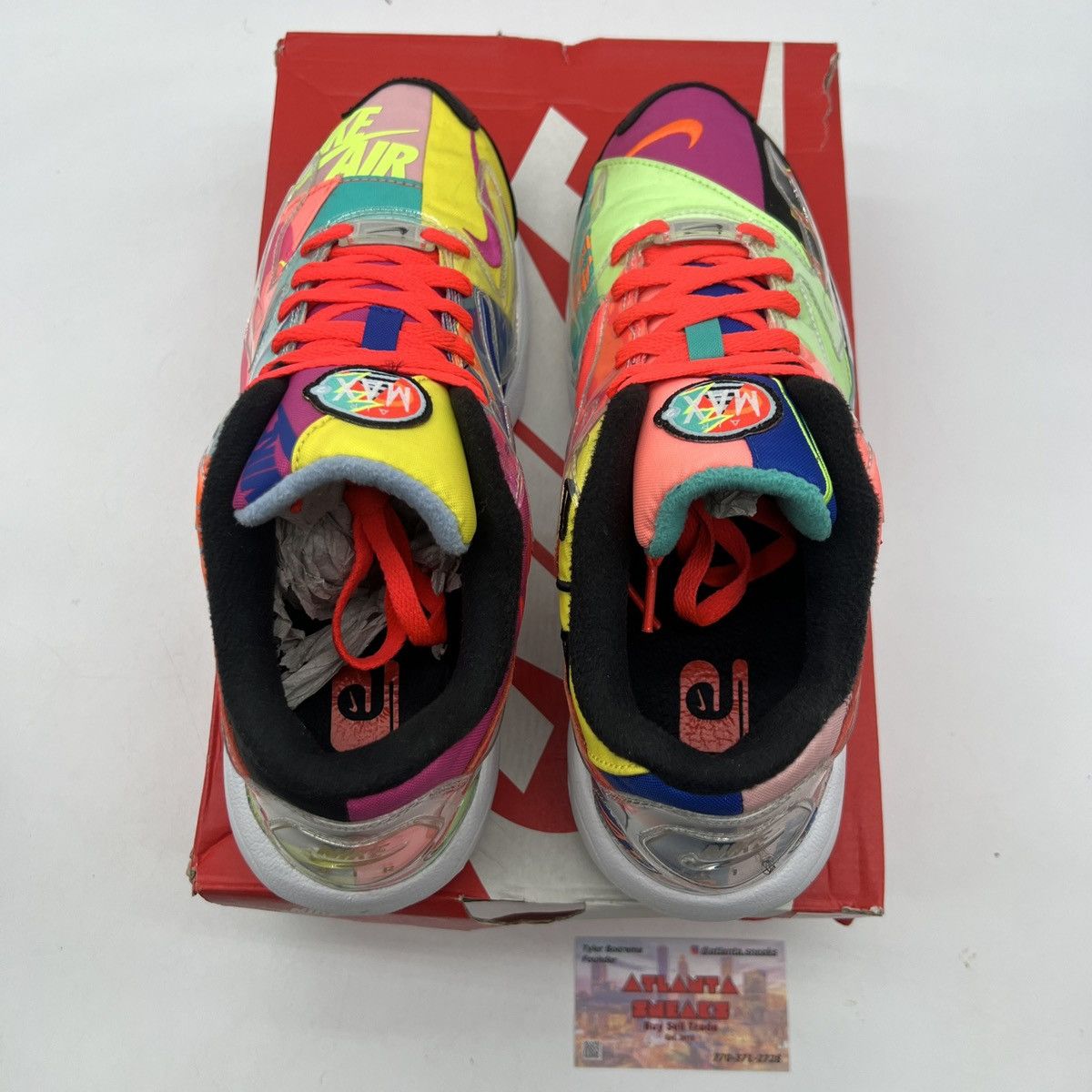 Nike Atmos x air max 2 light logos Size US 9 / EU 42 - 7 Thumbnail