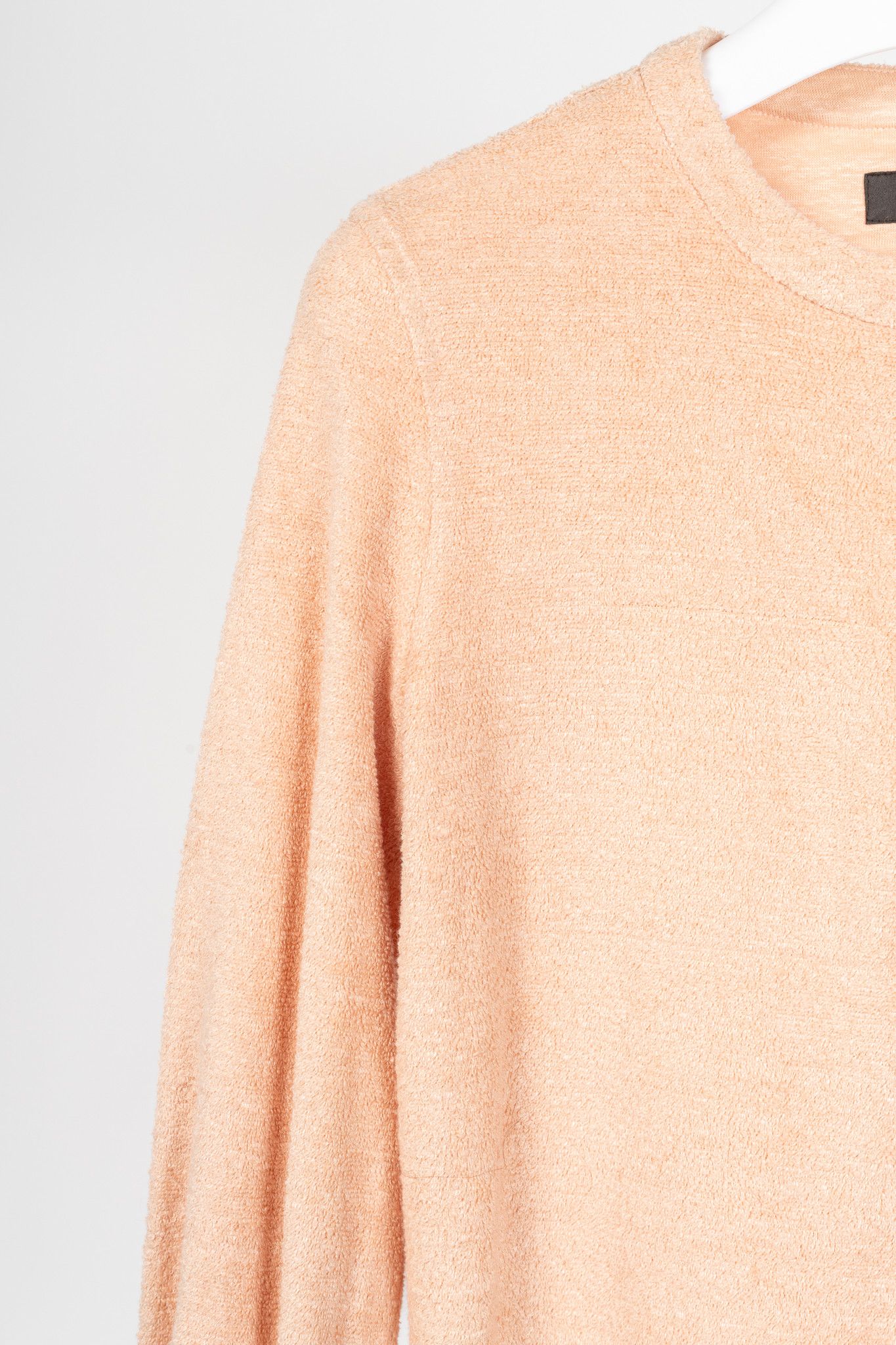Loro Piana Loro Piana Light Coral Panarea Linen & Cotton Henley Sweater Size XS / US 0-2 / IT 36-38 - 5 Thumbnail