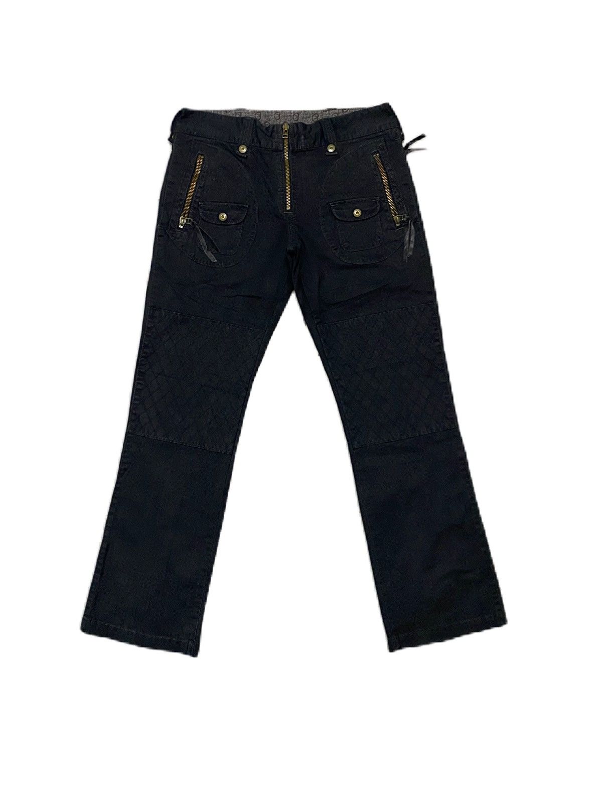 Edwin × Japanese Brand × Kapital JAPAN BRAND EDWIN DOUBLE KNEE QUALITED BONDAGE DESIGN Size US 32 / EU 48 - 2 Thumbnail