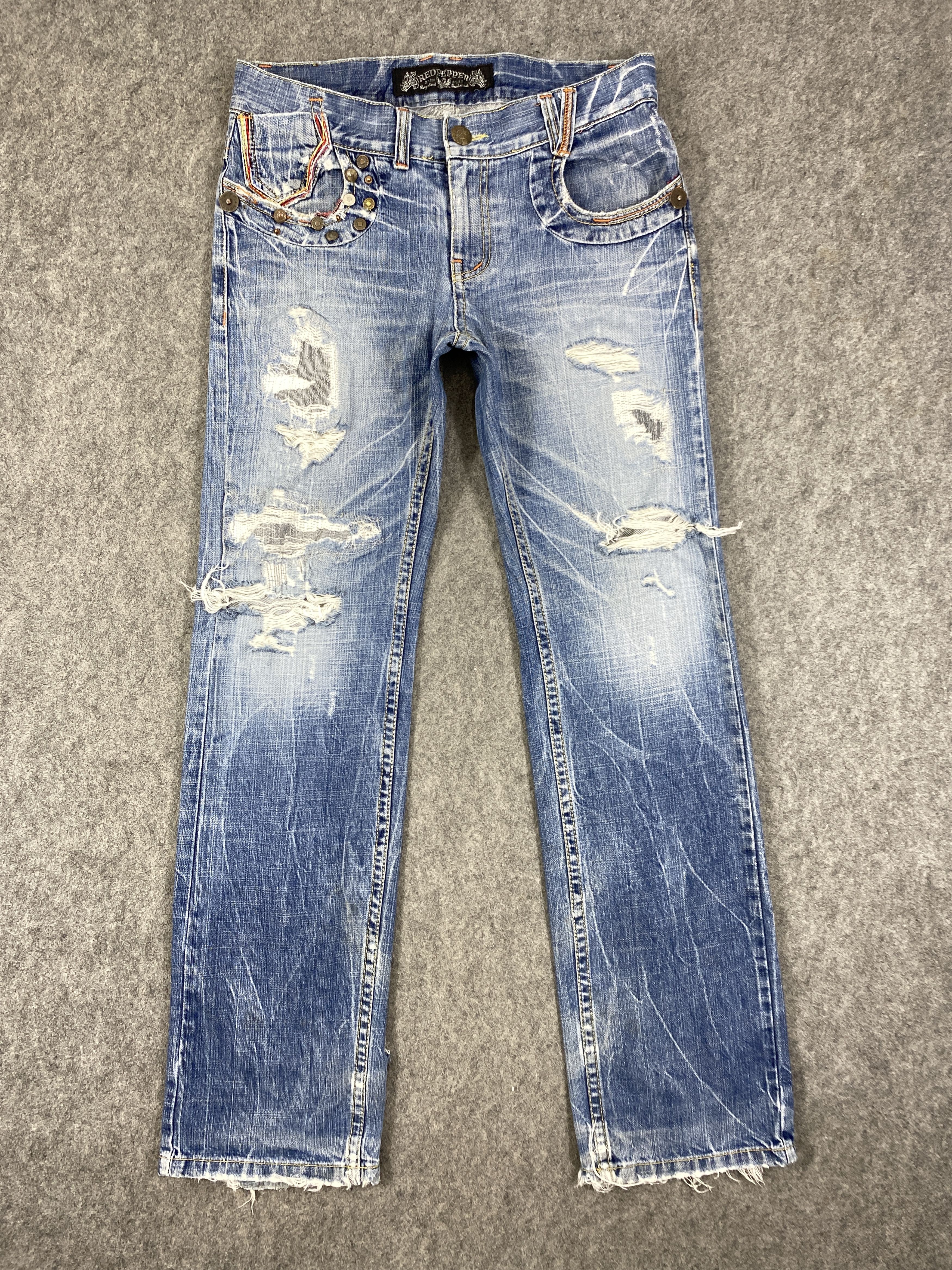 Hysteric Glamour Rare Vintage RedPepper Jeans 35x33.5 - JN3255 Size US 35 - 1 Thumbnail