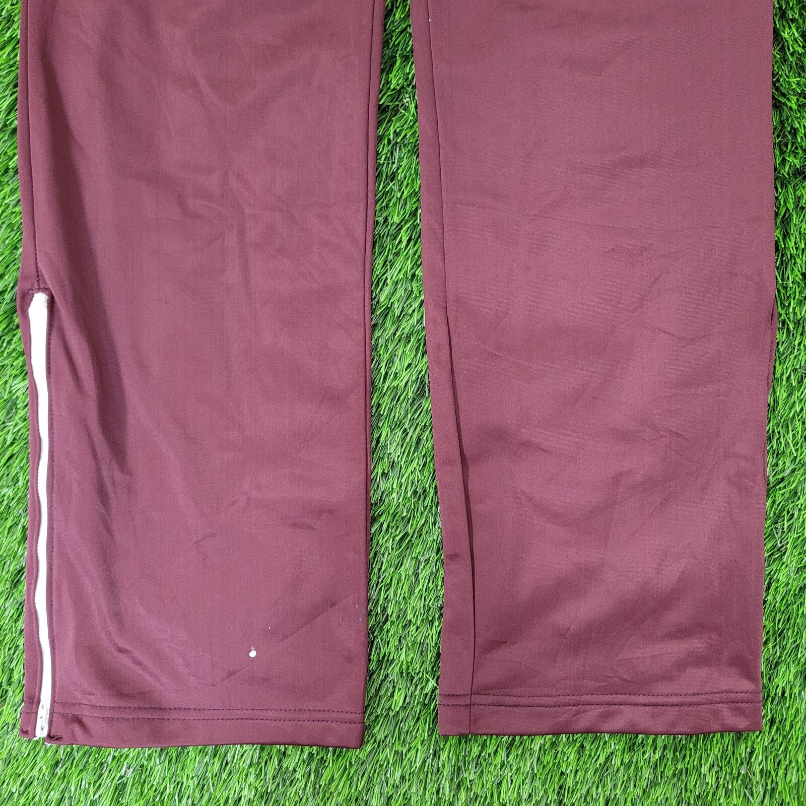 Champion VTG Champion High Rise Pants XS/S Maroon Talon Ankle Zip USA Size US 26 / EU 42 - 8 Thumbnail