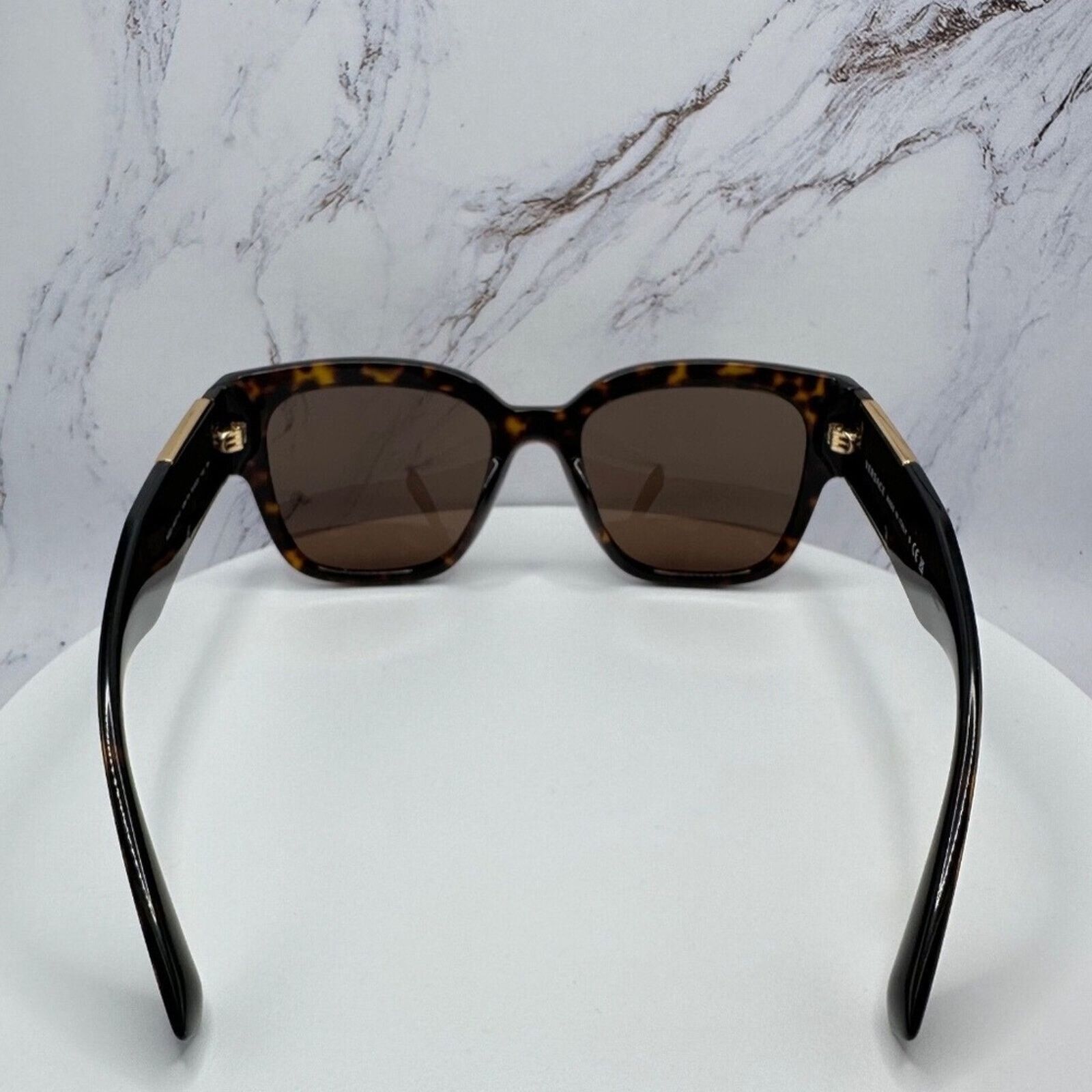 Versace NEW VERSACE Sunglasses Brown Black Tortoise Gold Medusa Size ONE SIZE - 11 Thumbnail