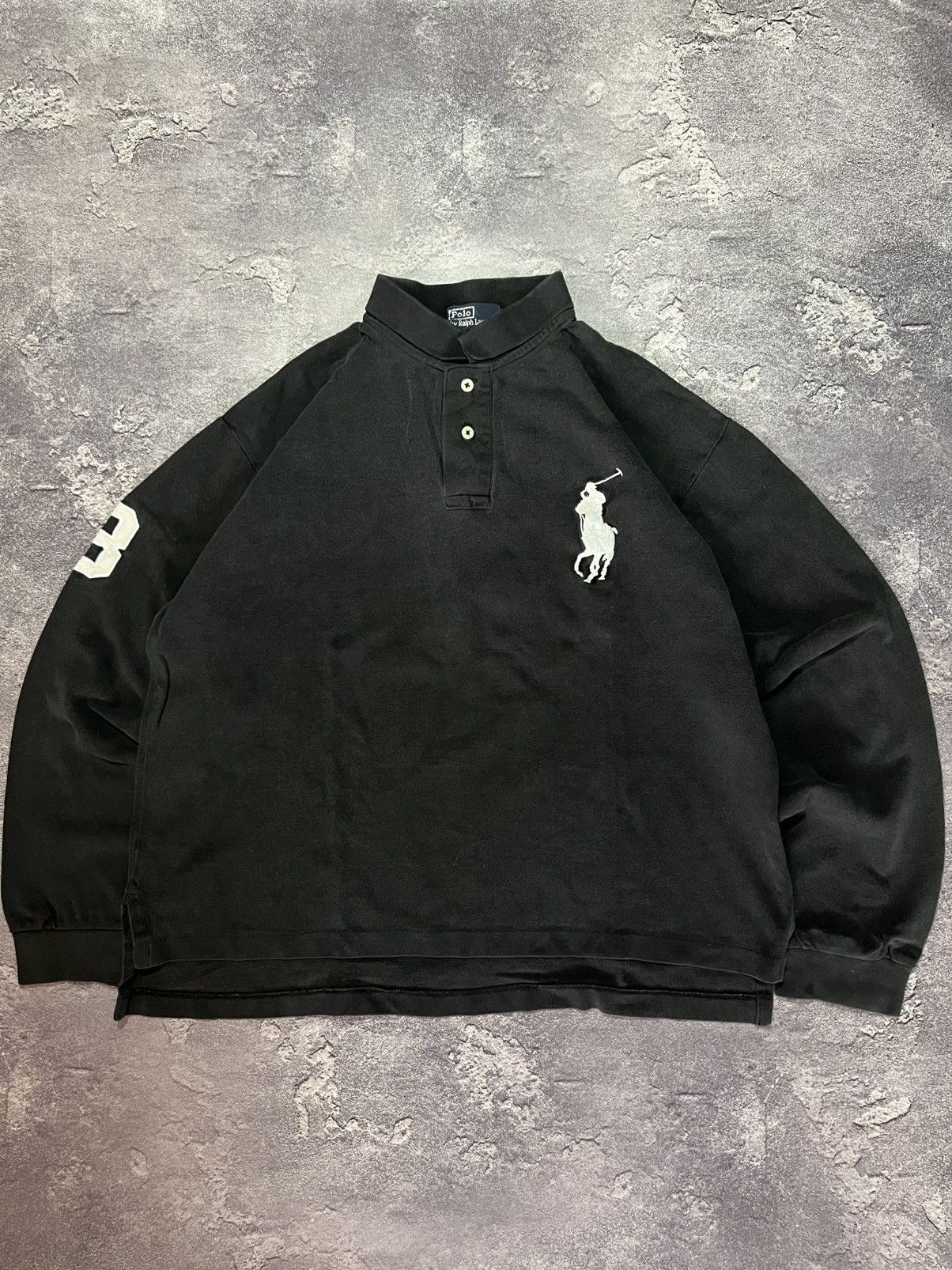Vintage Men's 90's Polo Ralph Lauren Jacket Zipper Medium